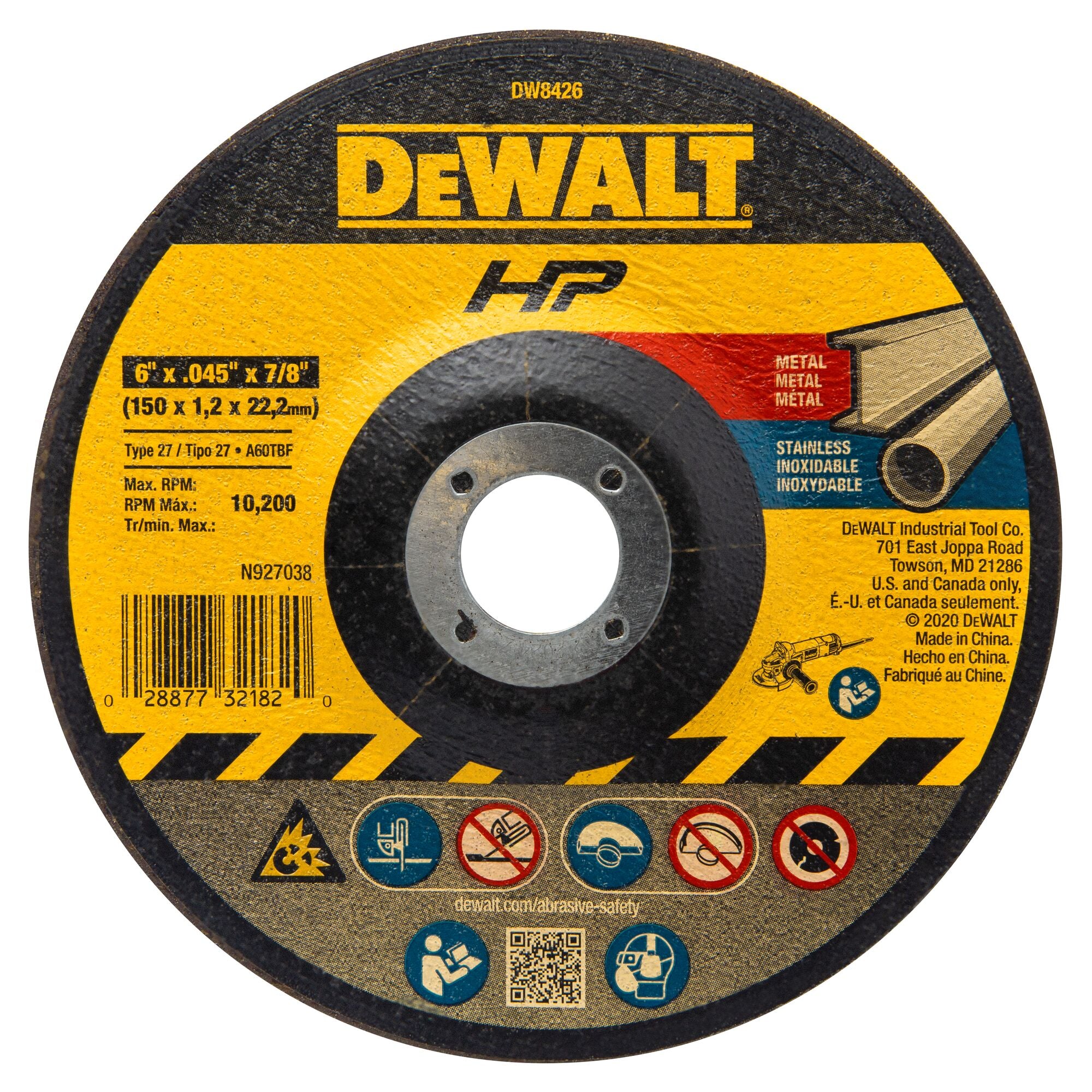 DeWalt Premium Cut-Off Wheel (Type 27) - Image 6