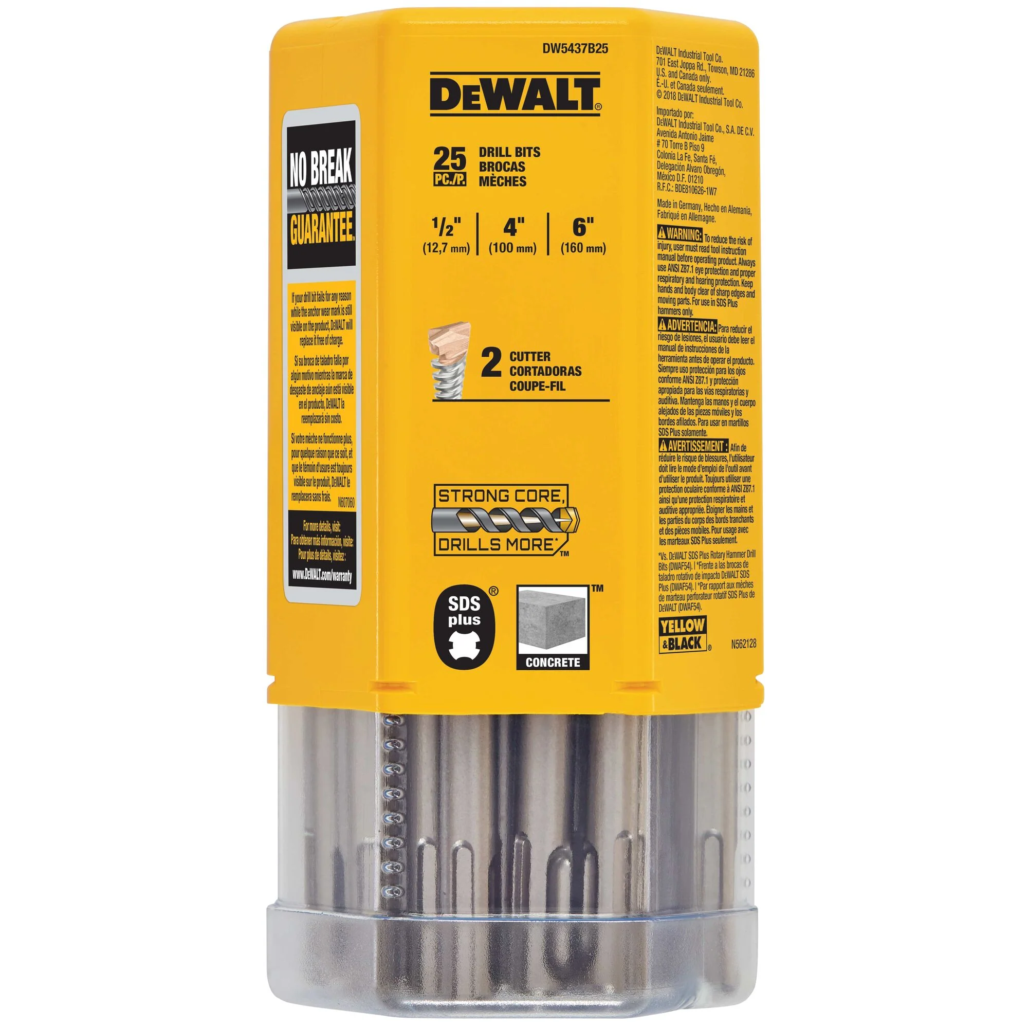 DeWalt SDS Plus Rock Carbide Hammer Bits (Bulk) - Image 53