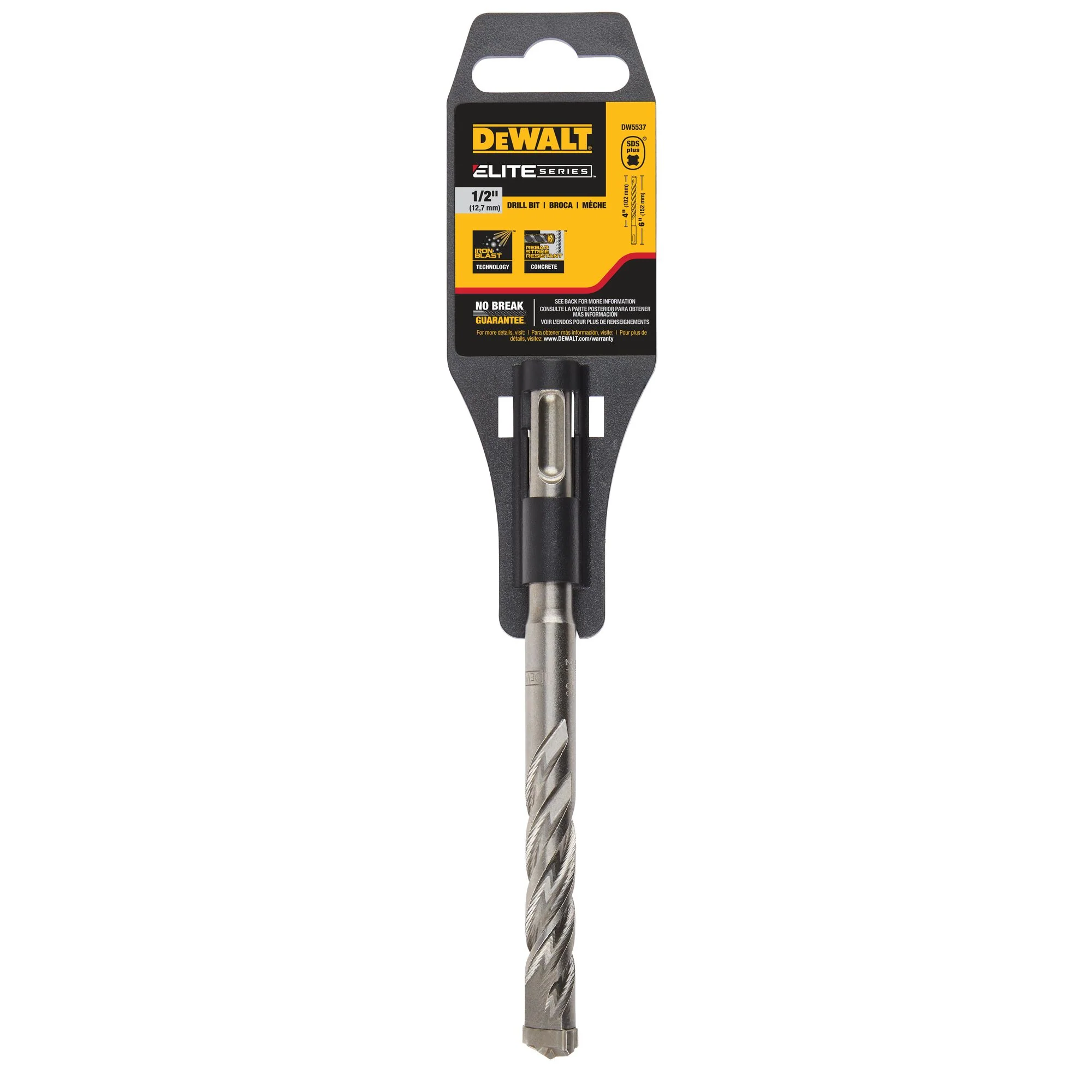 DeWalt SDS Plus Solid Carbide Hammer Bit - Image 48