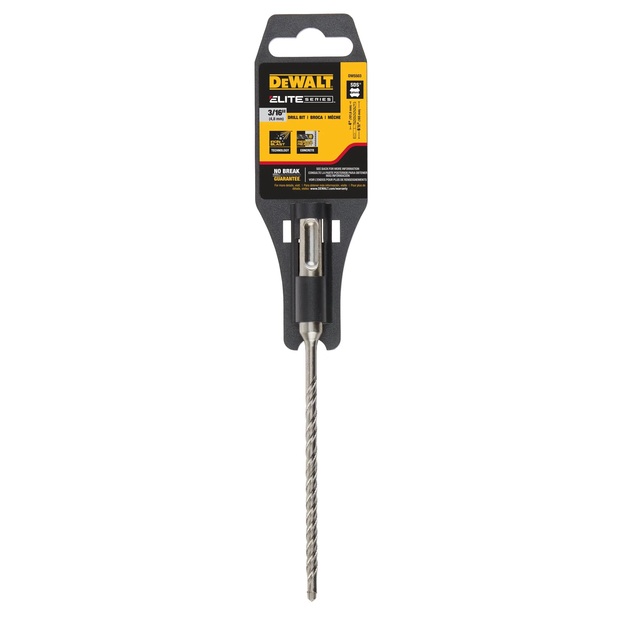 DeWalt SDS Plus Solid Carbide Hammer Bits (Bulk) - Image 7