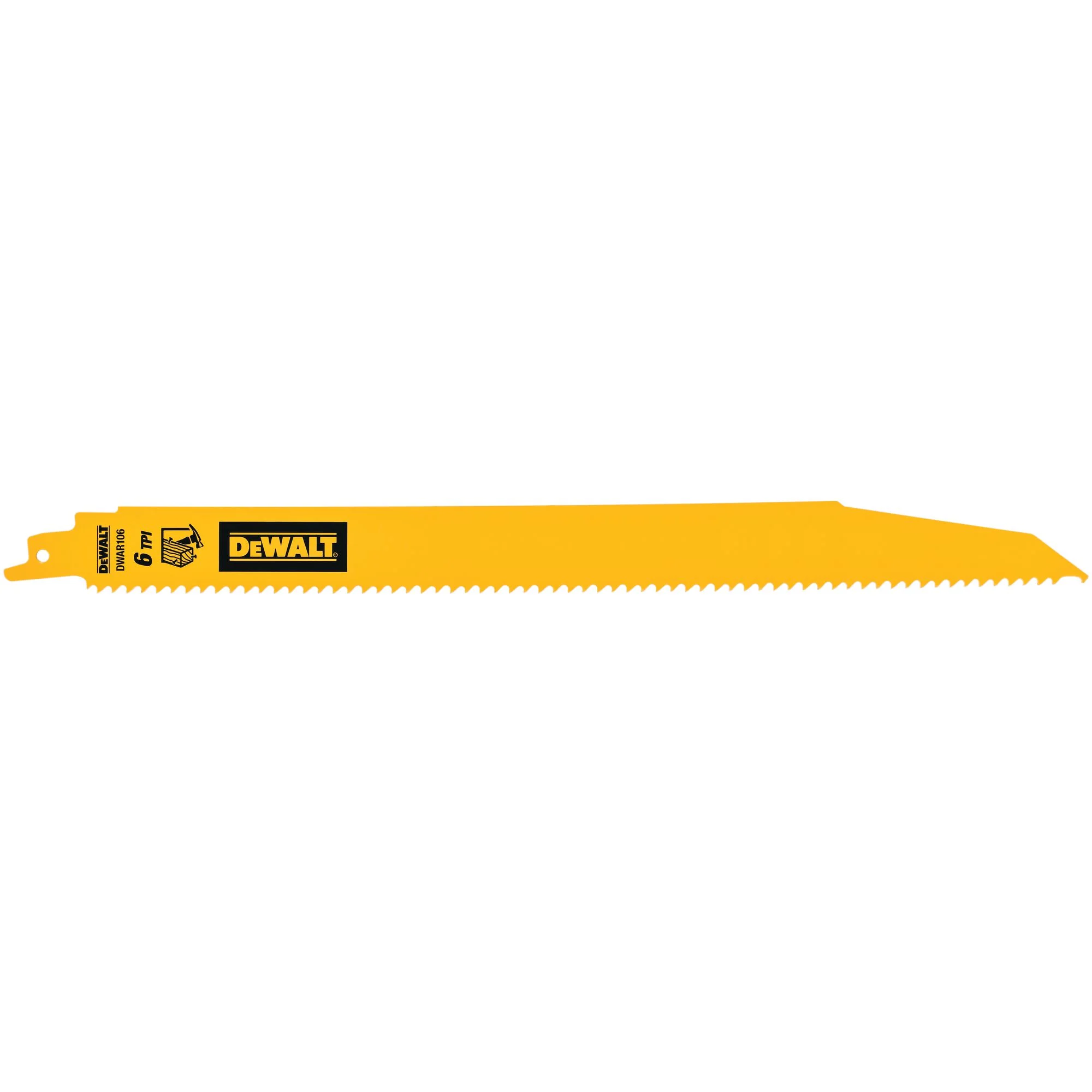 DeWalt Wood w/ Nails Reciprocating Saw Blades