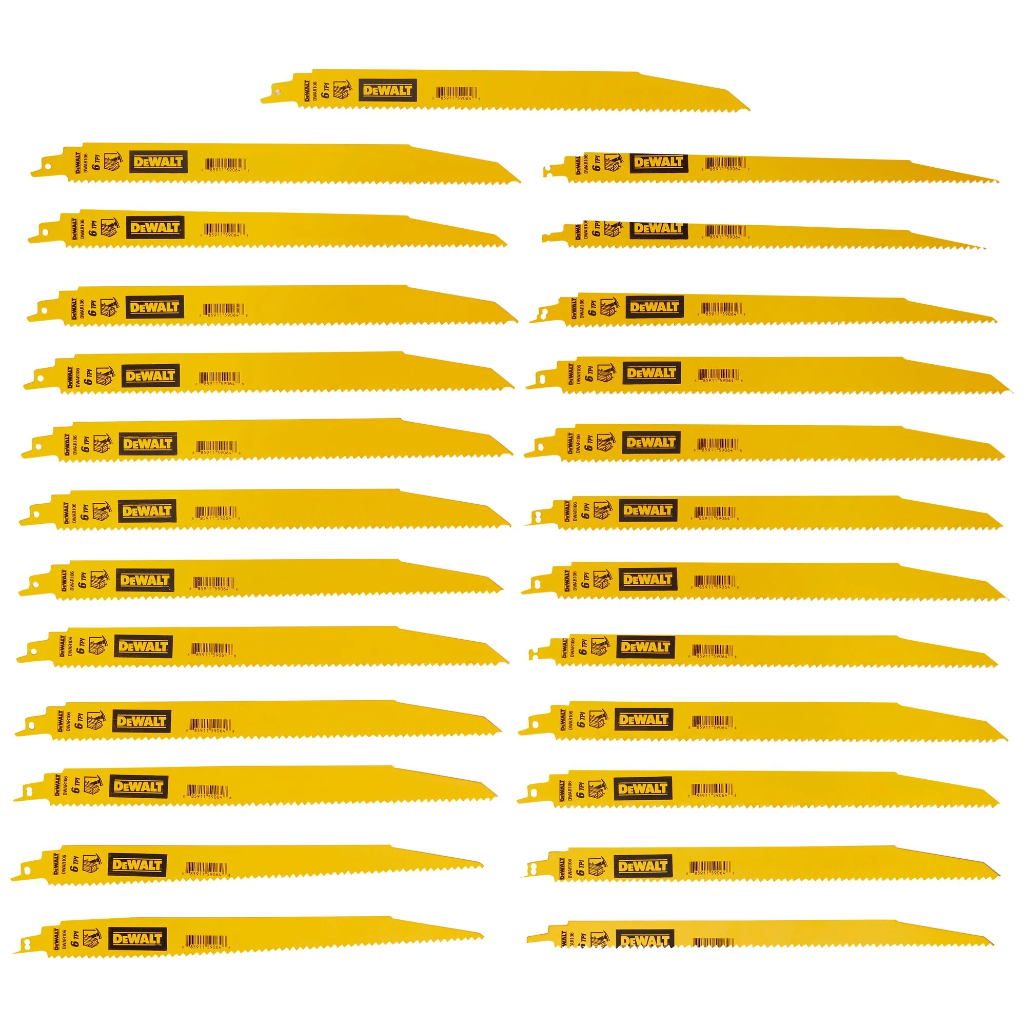 DeWalt Wood w/ Nails Reciprocating Saw Blades - Image 4
