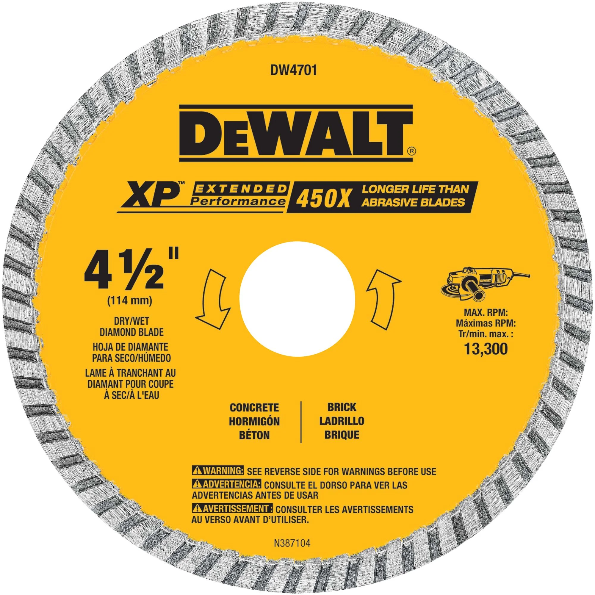 DeWalt XP™ Turbo Diamond Blade - Image 4