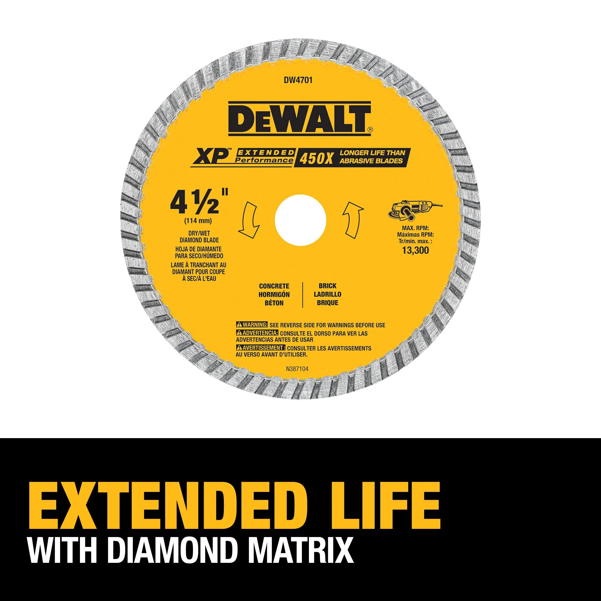 DeWalt XP™ Turbo Diamond Blade - Image 6