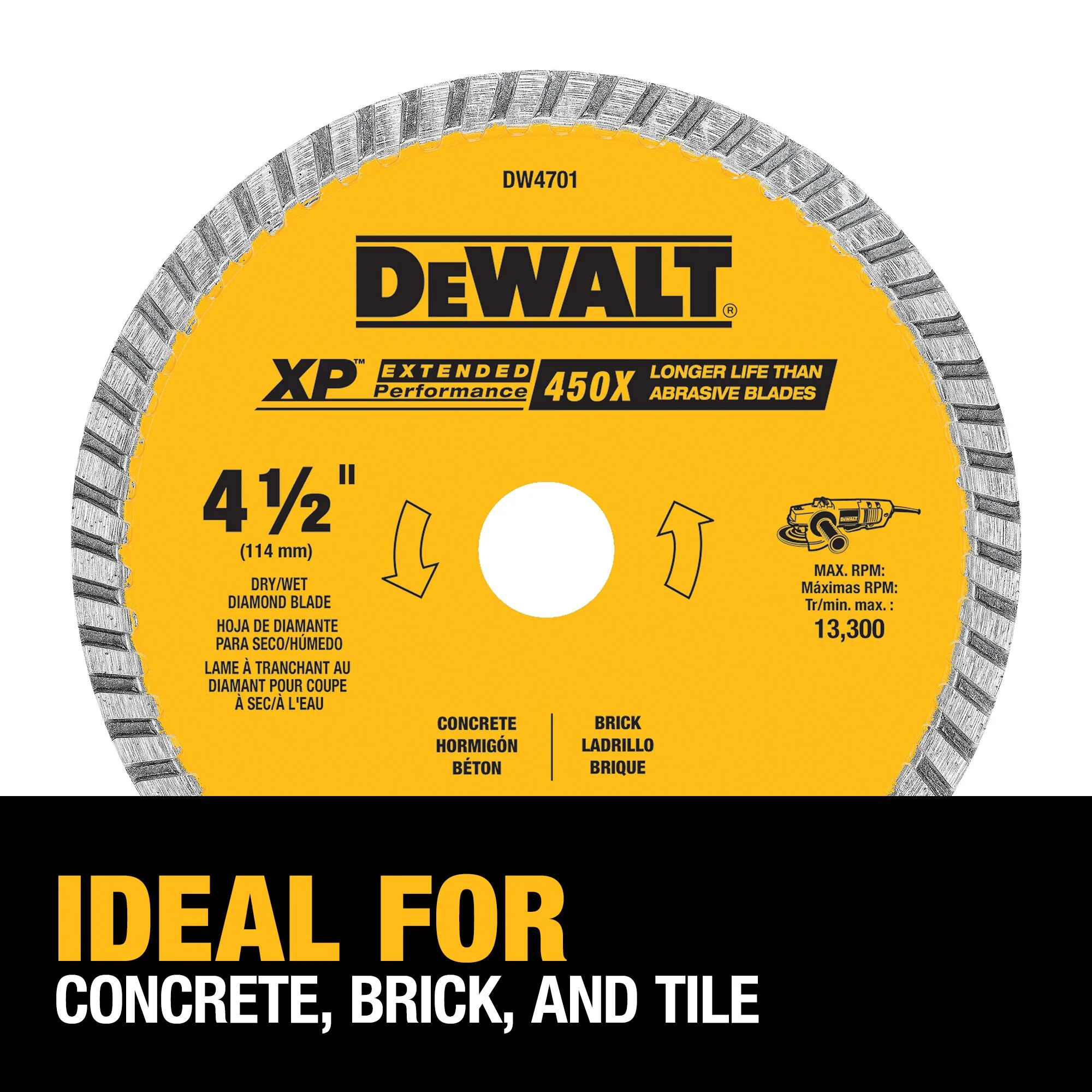 DeWalt XP™ Turbo Diamond Blade - Image 7