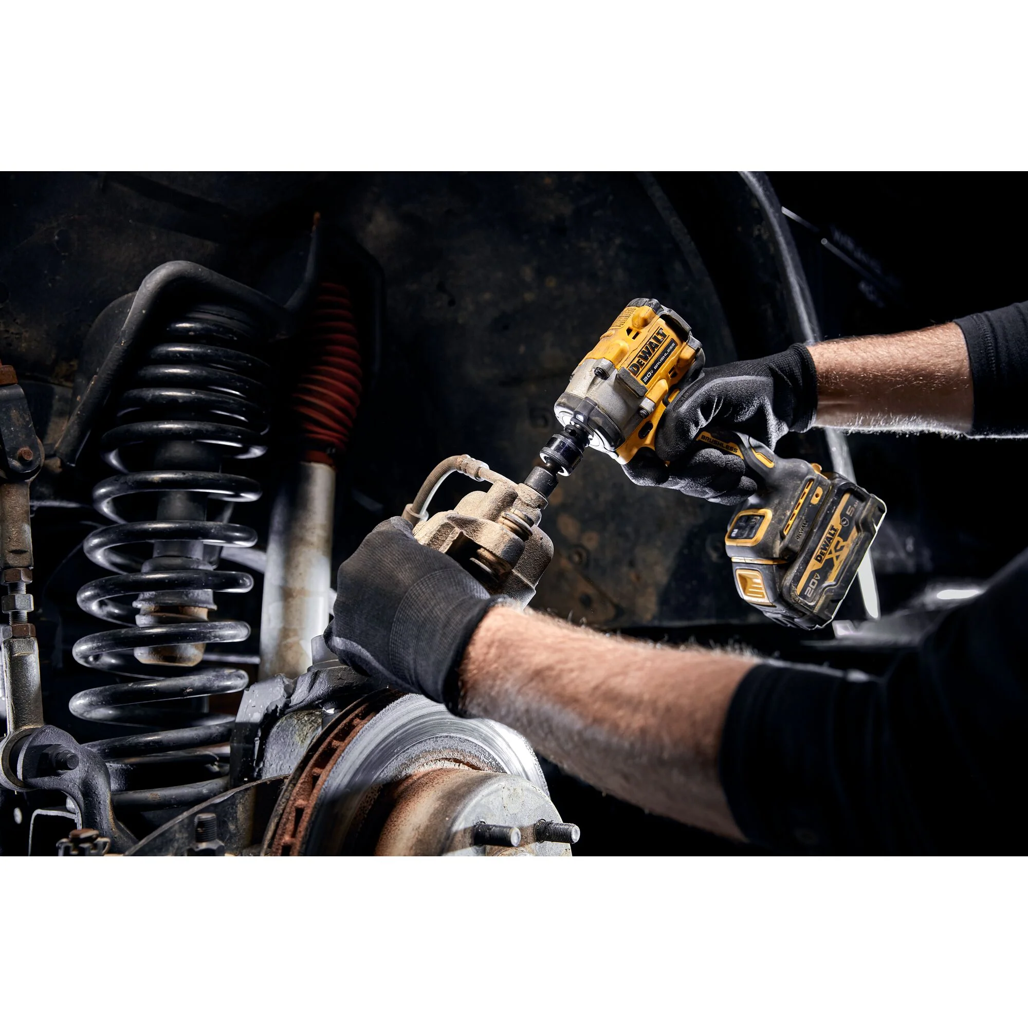 DeWalt ATOMIC 20V MAX 3/8" Cordless Impact Wrench w/ Hog Ring Anvil - Tool Only - Image 6