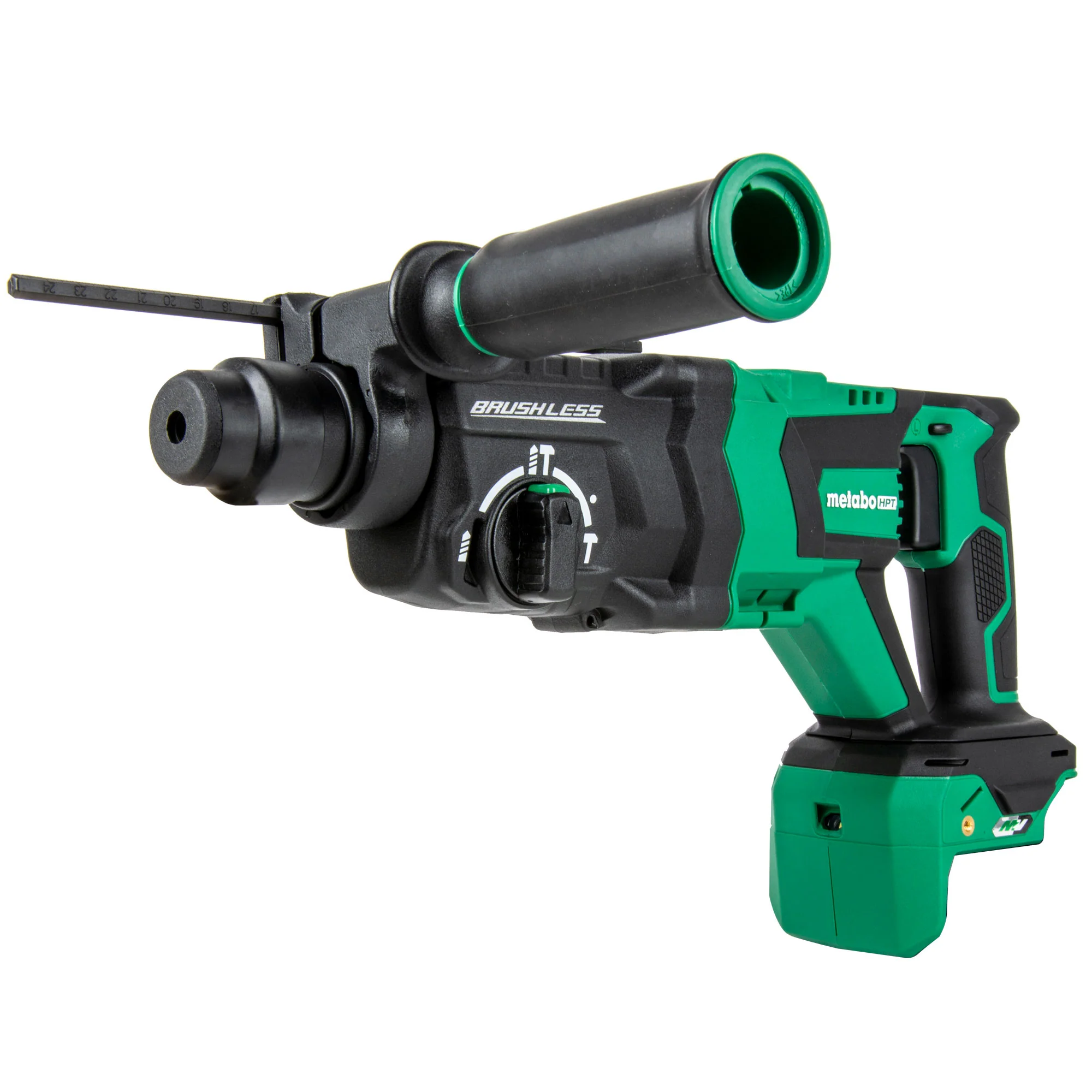 Metabo 36V MultiVolt Brushless SDS Plus 1-1/8" D-Handle Rotary Hammer - Tool Only - Image 6