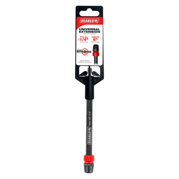 Diablo 1/4" Universal Drill Extension - Image 2
