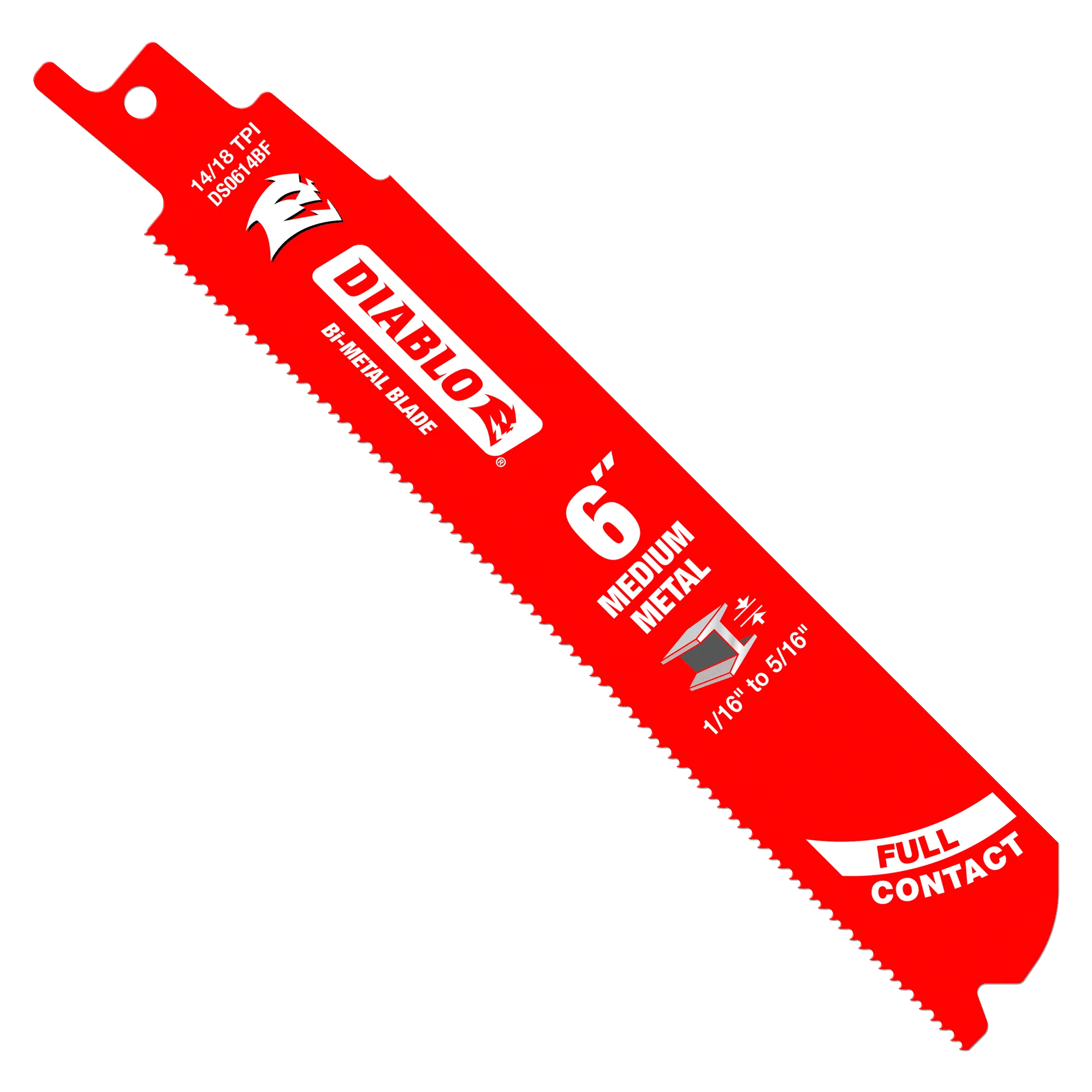 Diablo 14/18 TPI Bi-Metal Reciprocating Blades For Medium Metal - Image 5