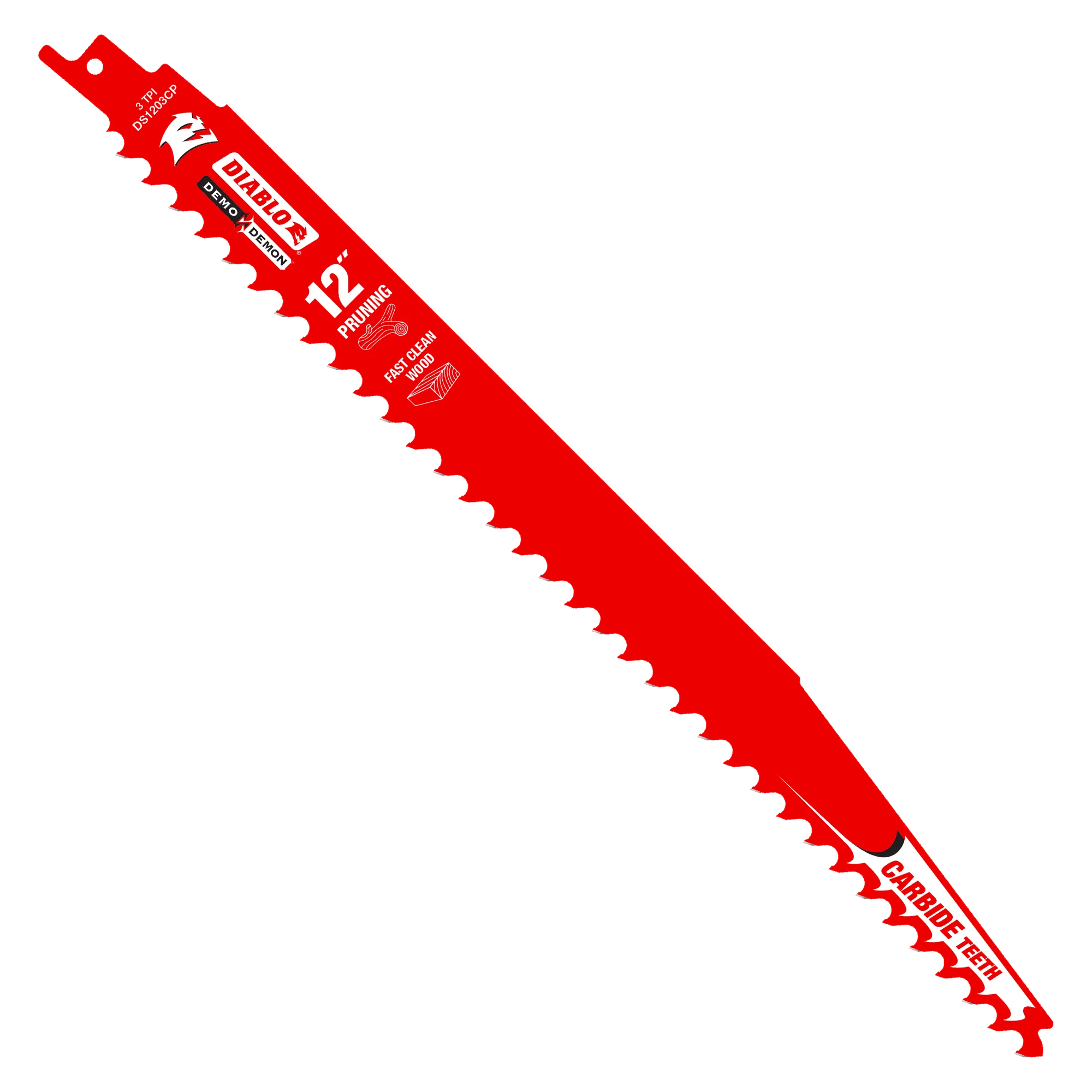Diablo 3 TPI Demo Demon™ Carbide Tooth Reciprocating Saw Blade - Image 8