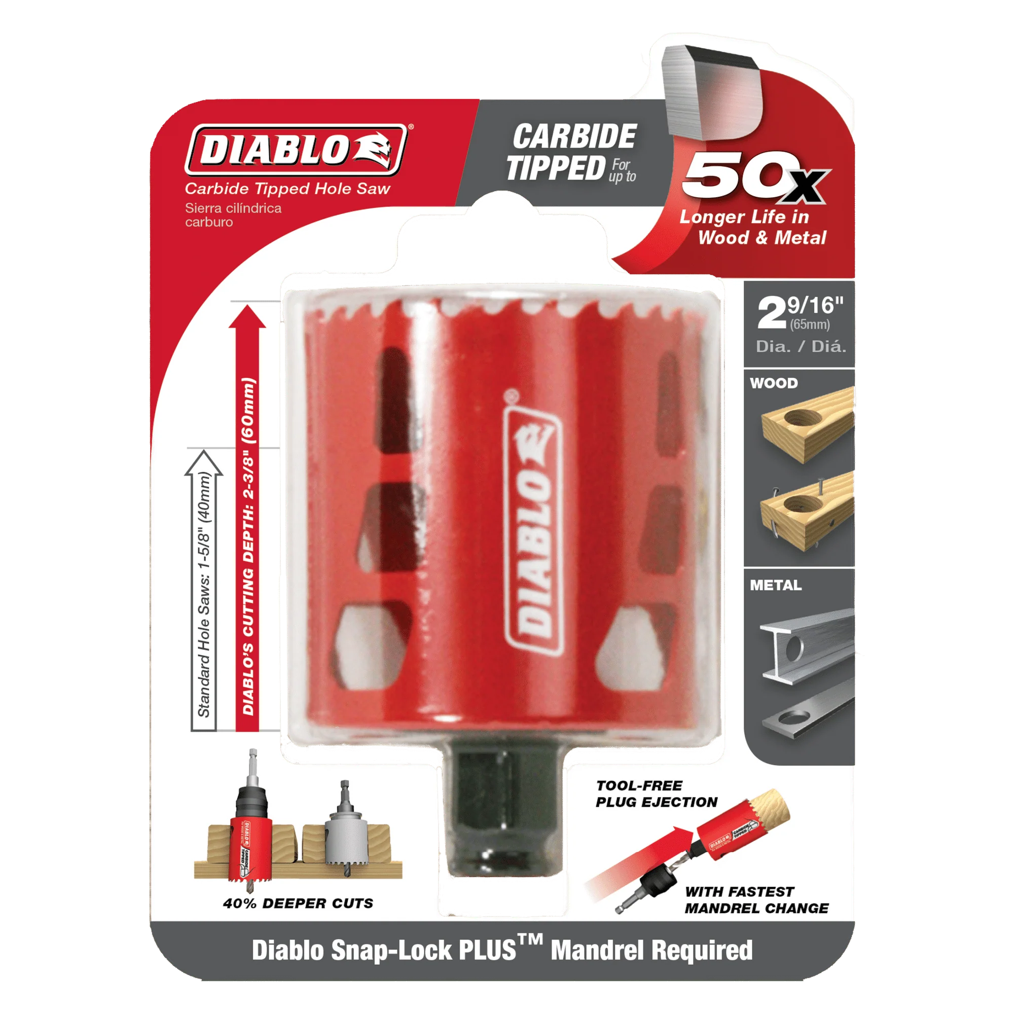 Diablo Carbide Teeth Hole Saw - Image 23