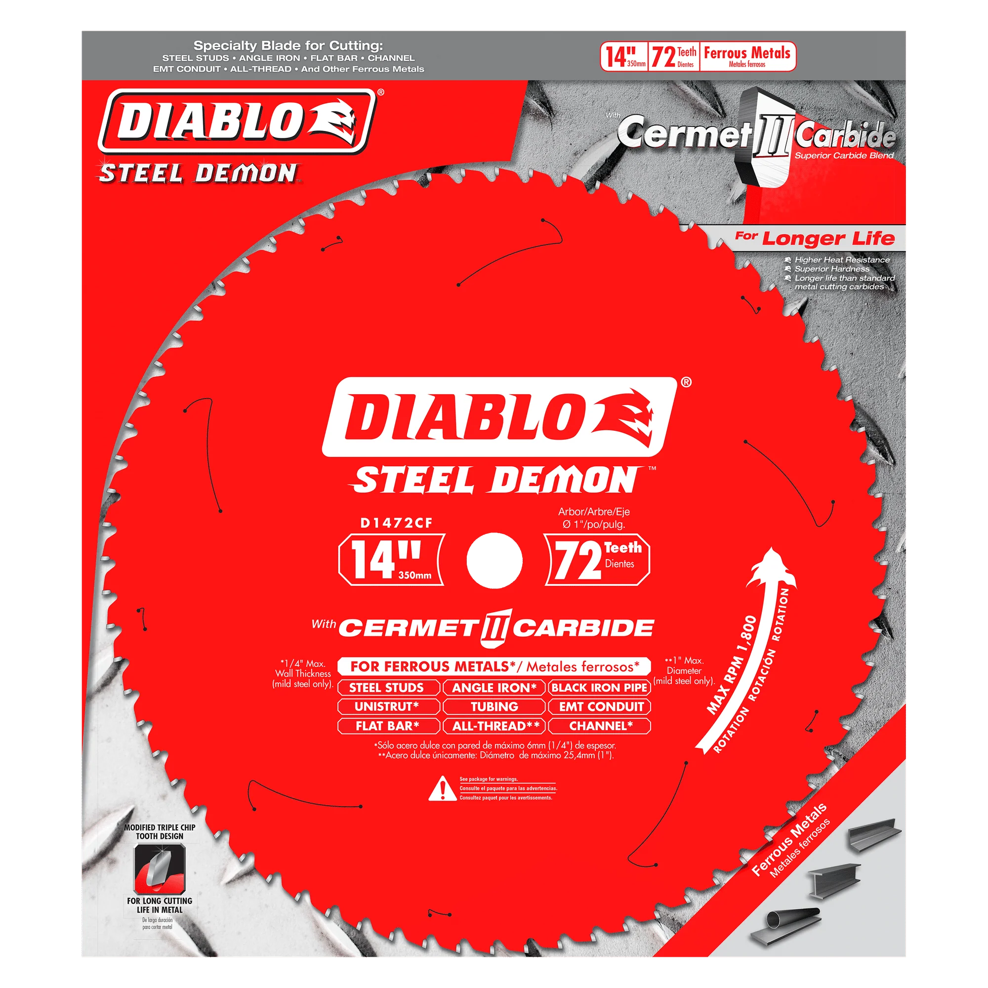 Diablo Demon™ Cermet II Saw Blade For Medium Metal - Image 11