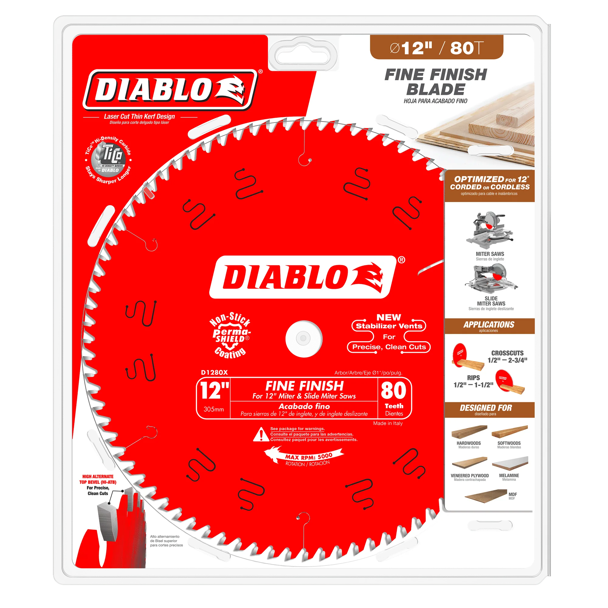 Diablo Fine Finish Saw Blade For Wood - Image 10