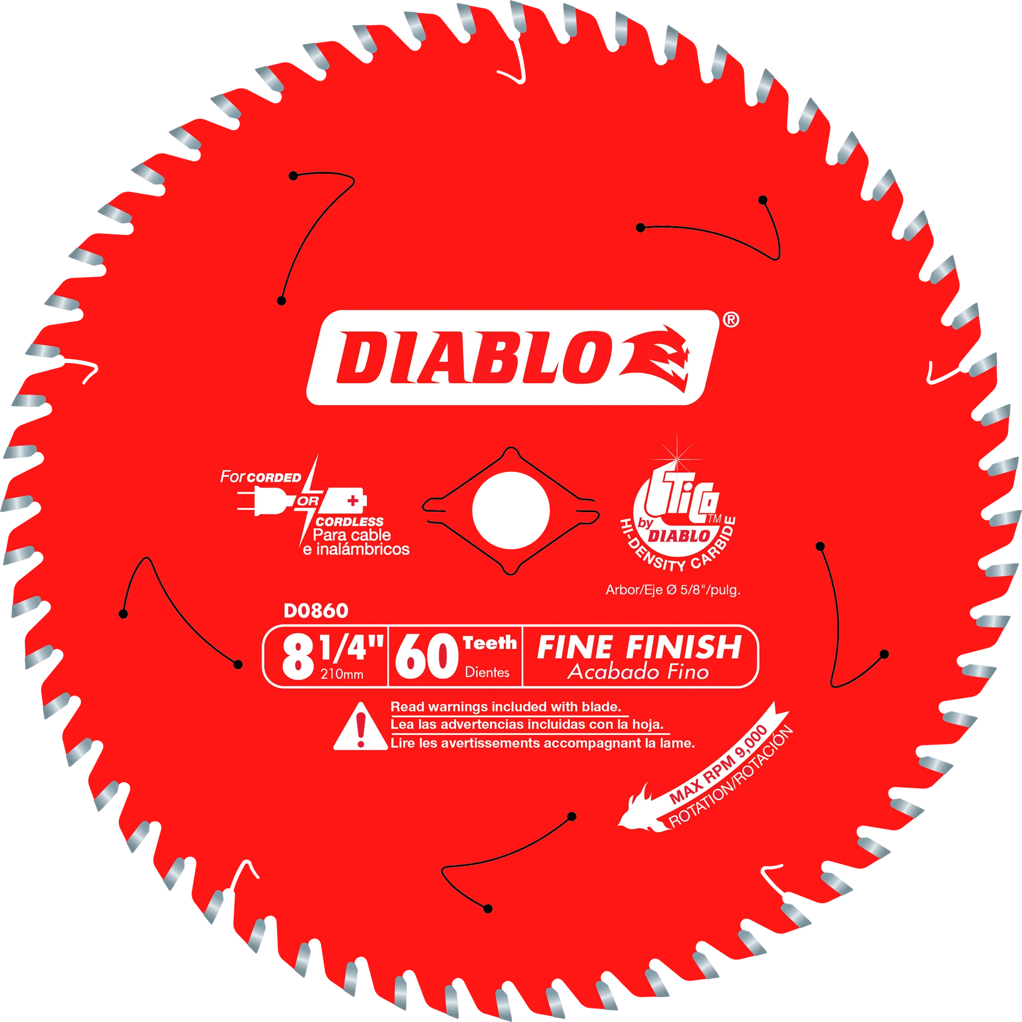 Diablo Fine Finish Saw Blade For Wood - Image 5