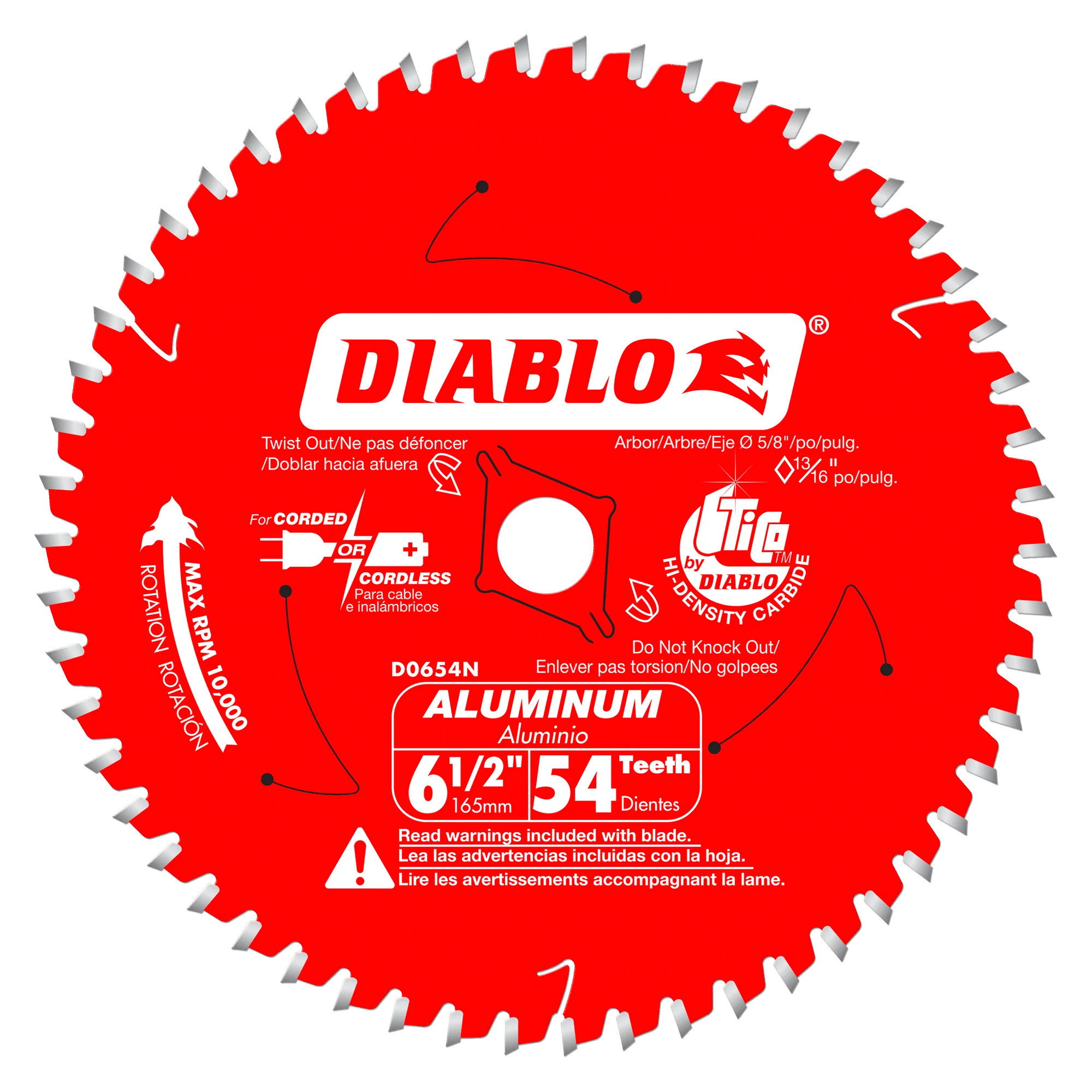 Diablo Saw Blade For Medium Aluminum - Image 4