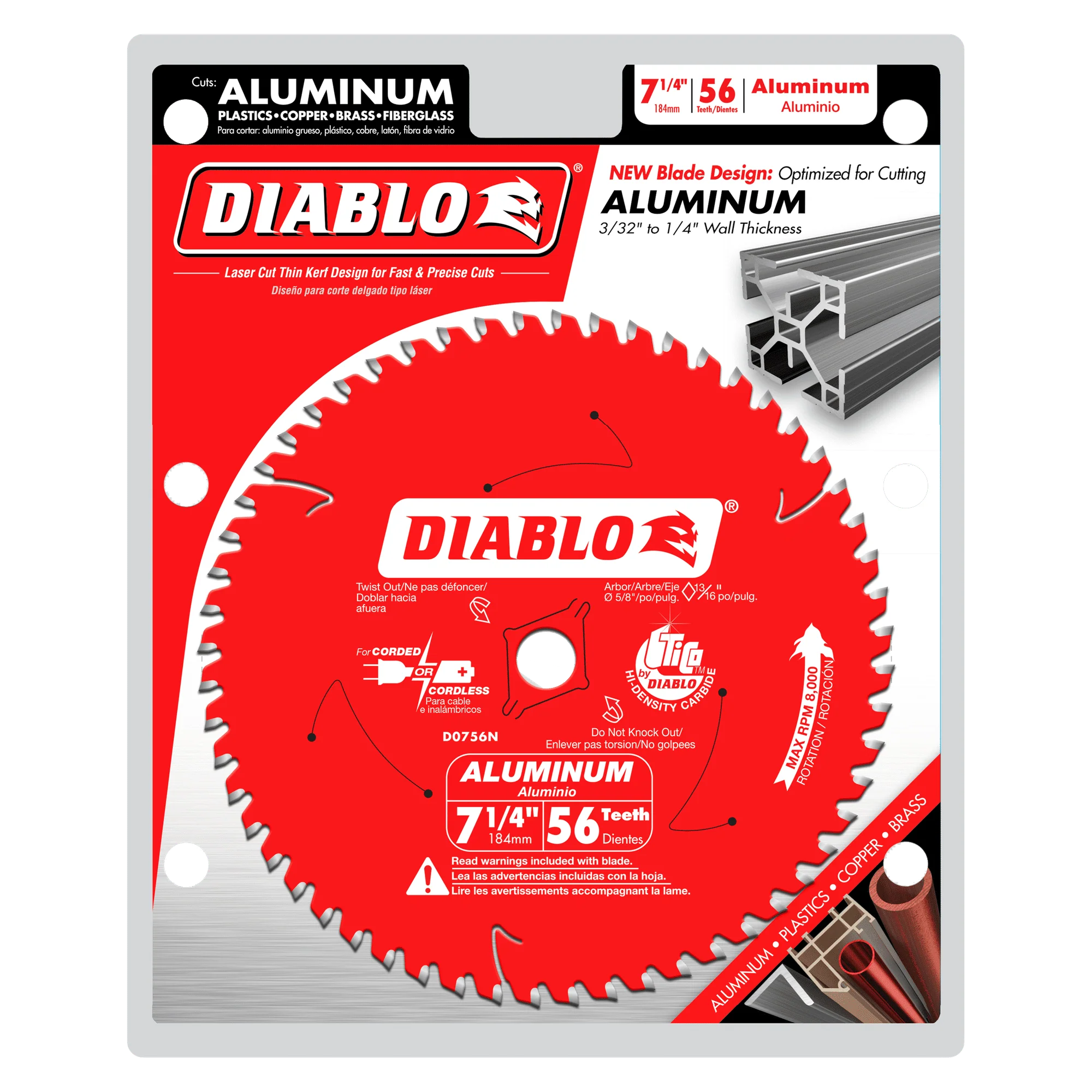 Diablo Saw Blade For Medium Aluminum - Image 9