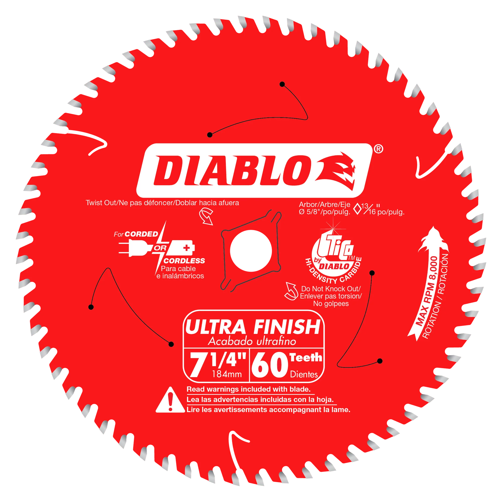 Diablo Ultra Finish Saw Blade for Wood - Image 2