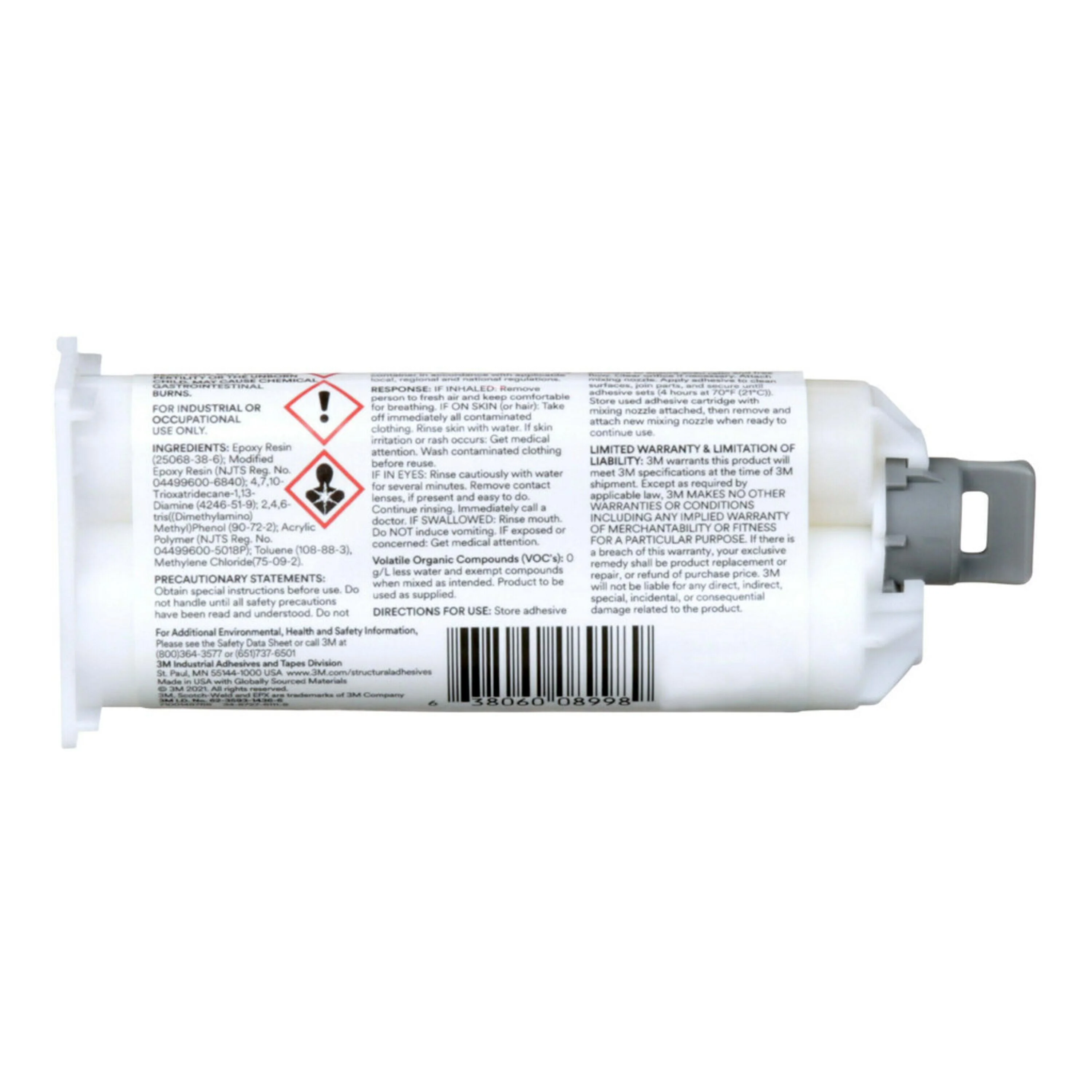 3M™ Scotch-Weld™ Off-White Epoxy Adhesive - 50mL - Image 8