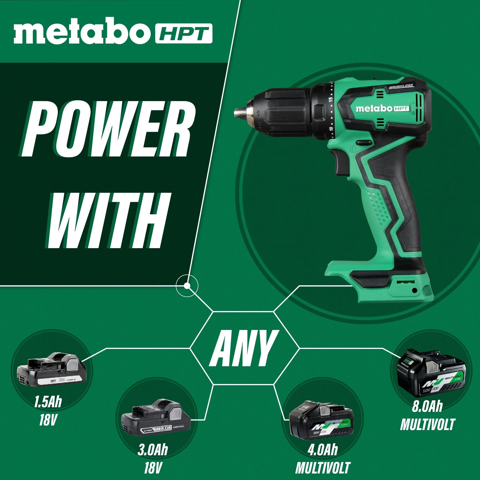 Metabo 18V Sub-Compact Cordless Drill Driver Kit - Image 5