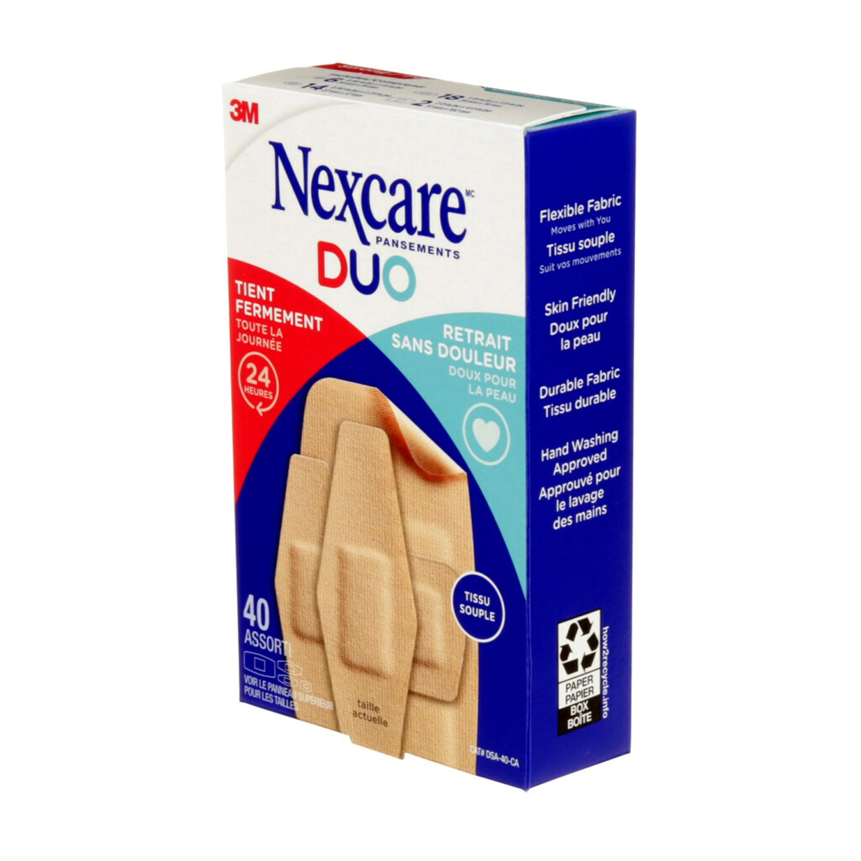 Nexcare™ 40PK Assorted Size Duo Bandages - Image 4