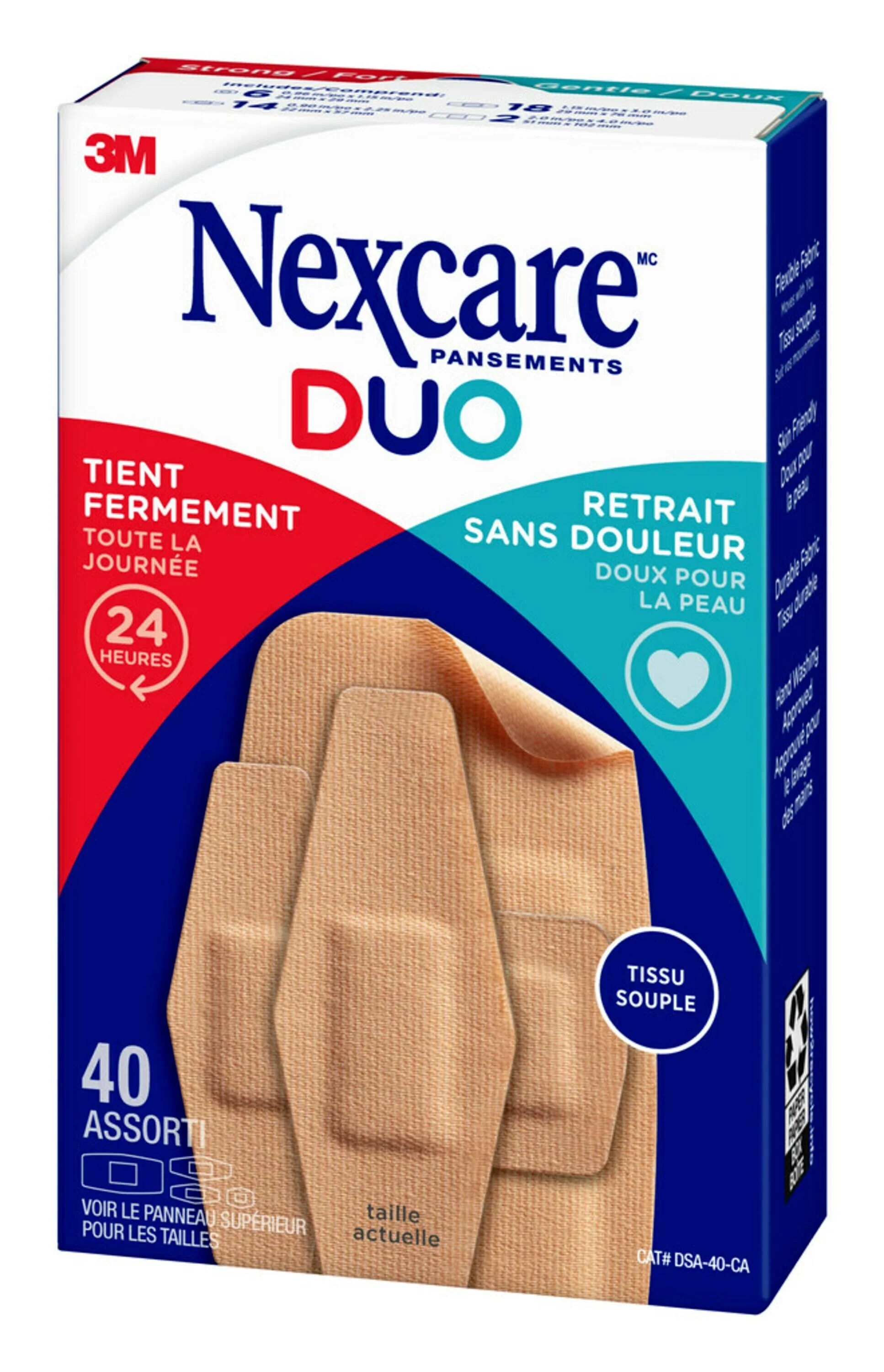 Nexcare™ 40PK Assorted Size Duo Bandages - Image 5