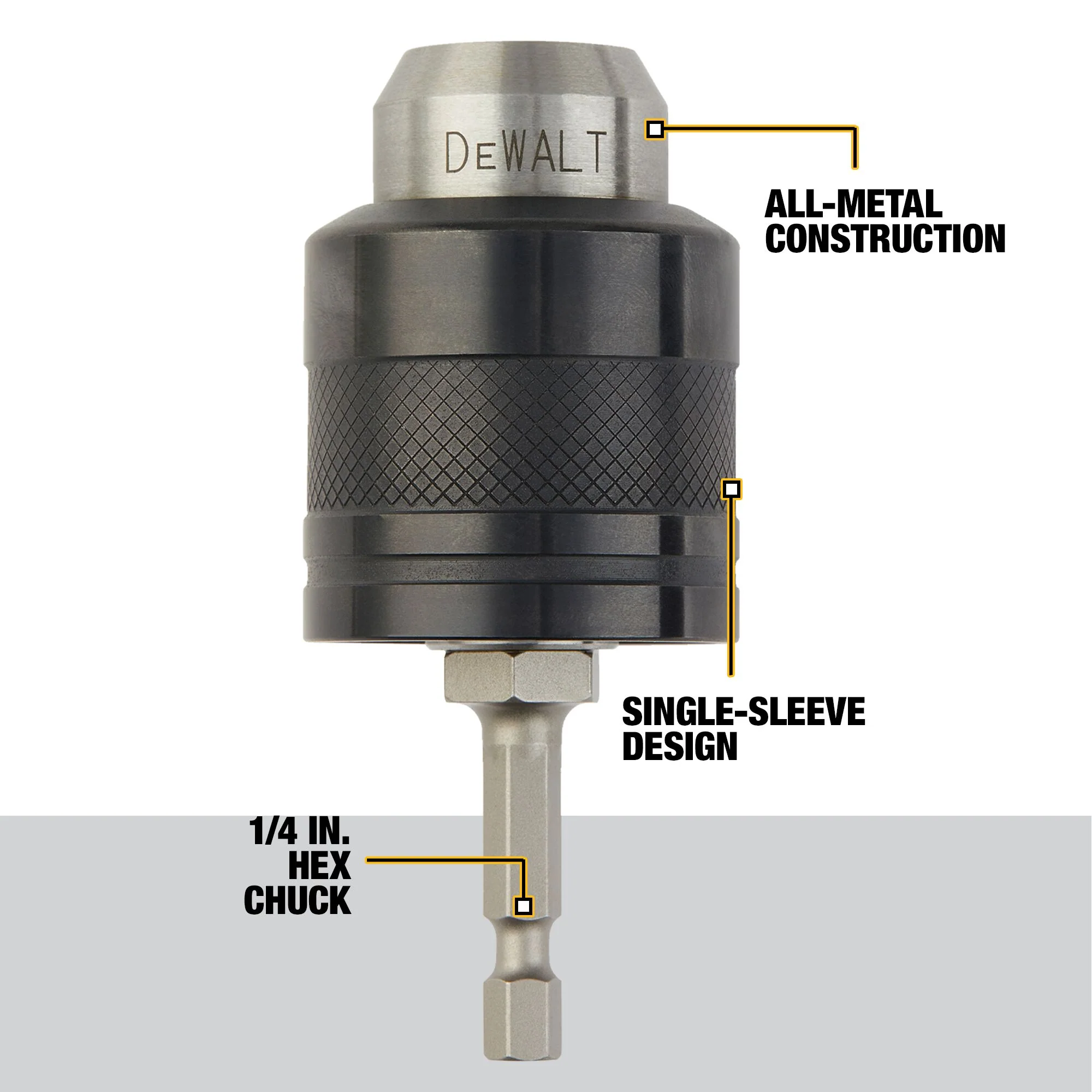 DeWalt Quick Connect 3/8" Impact Chuck - Image 6