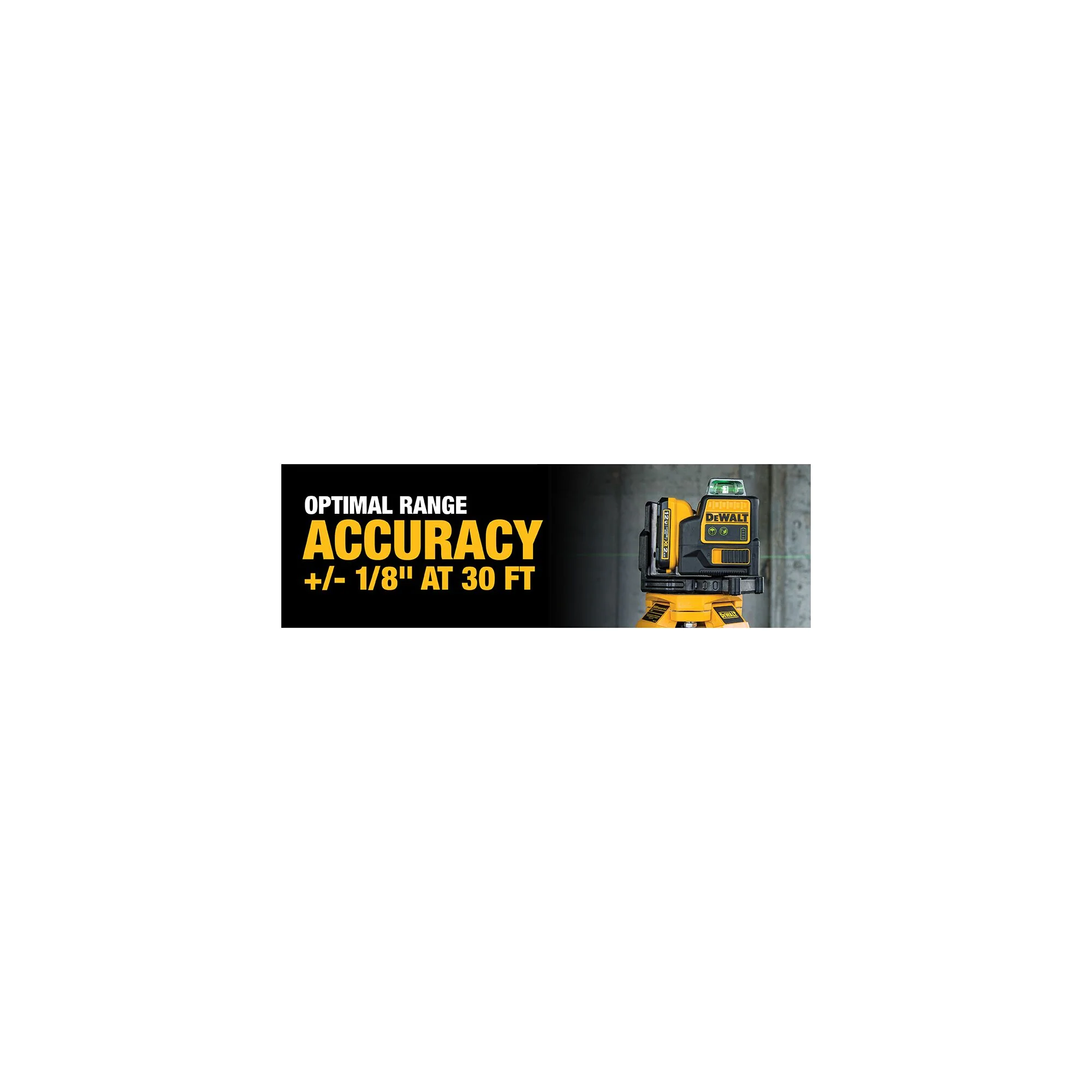 DeWalt 12V MAX 2 x 360° Green Line Laser - Image 13