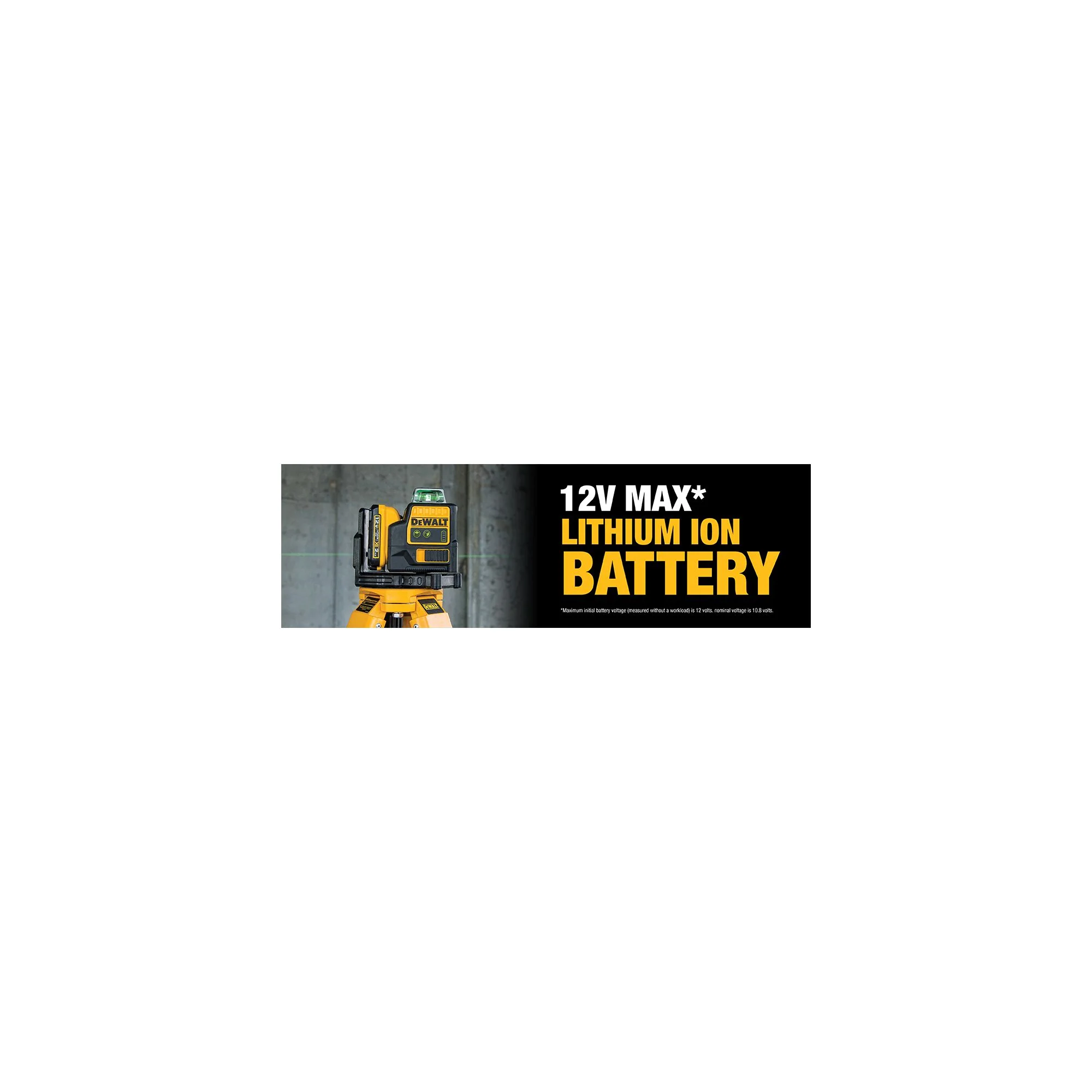 DeWalt 12V MAX 2 x 360° Green Line Laser - Image 15