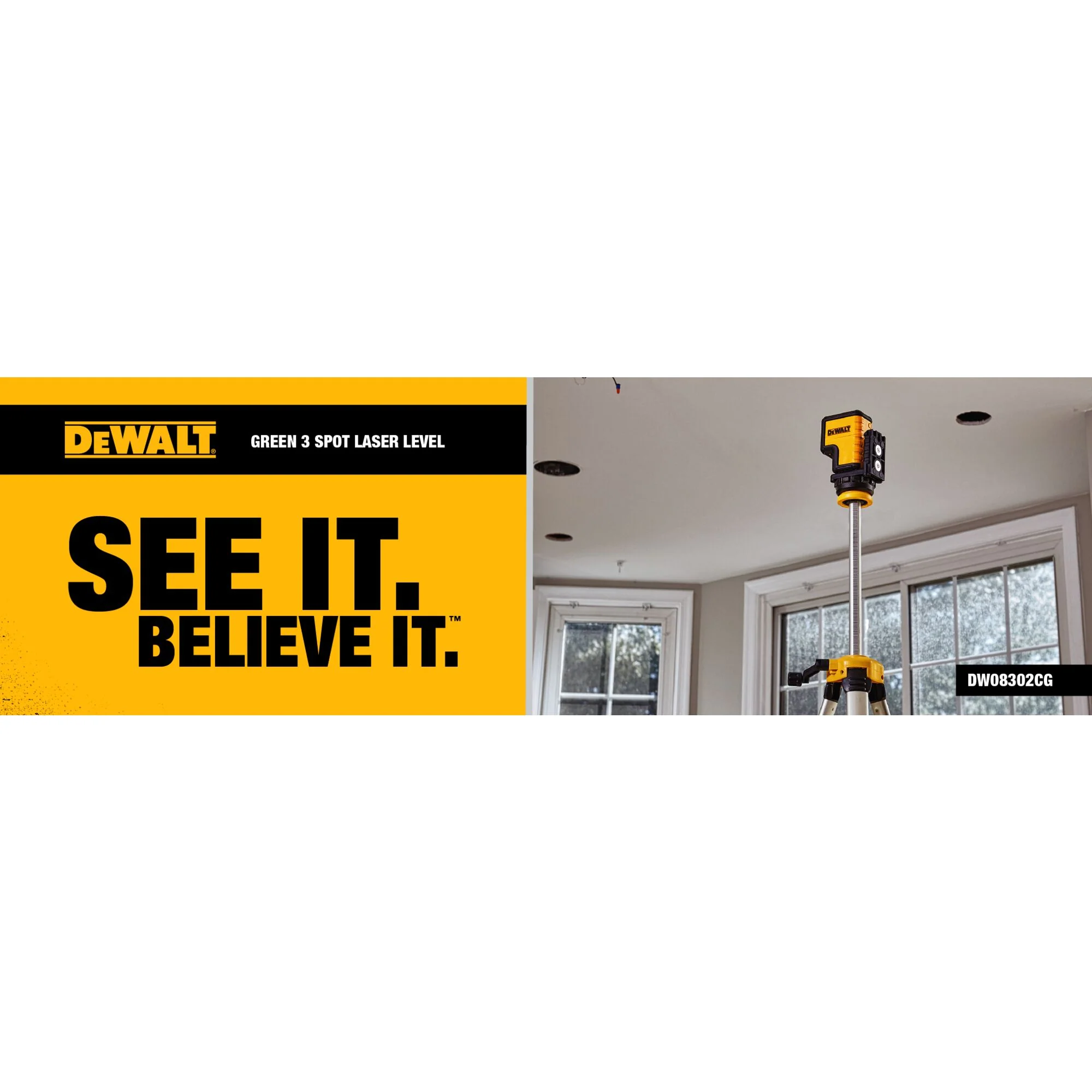 DeWalt 3-Spot Green Laser Level - Image 10