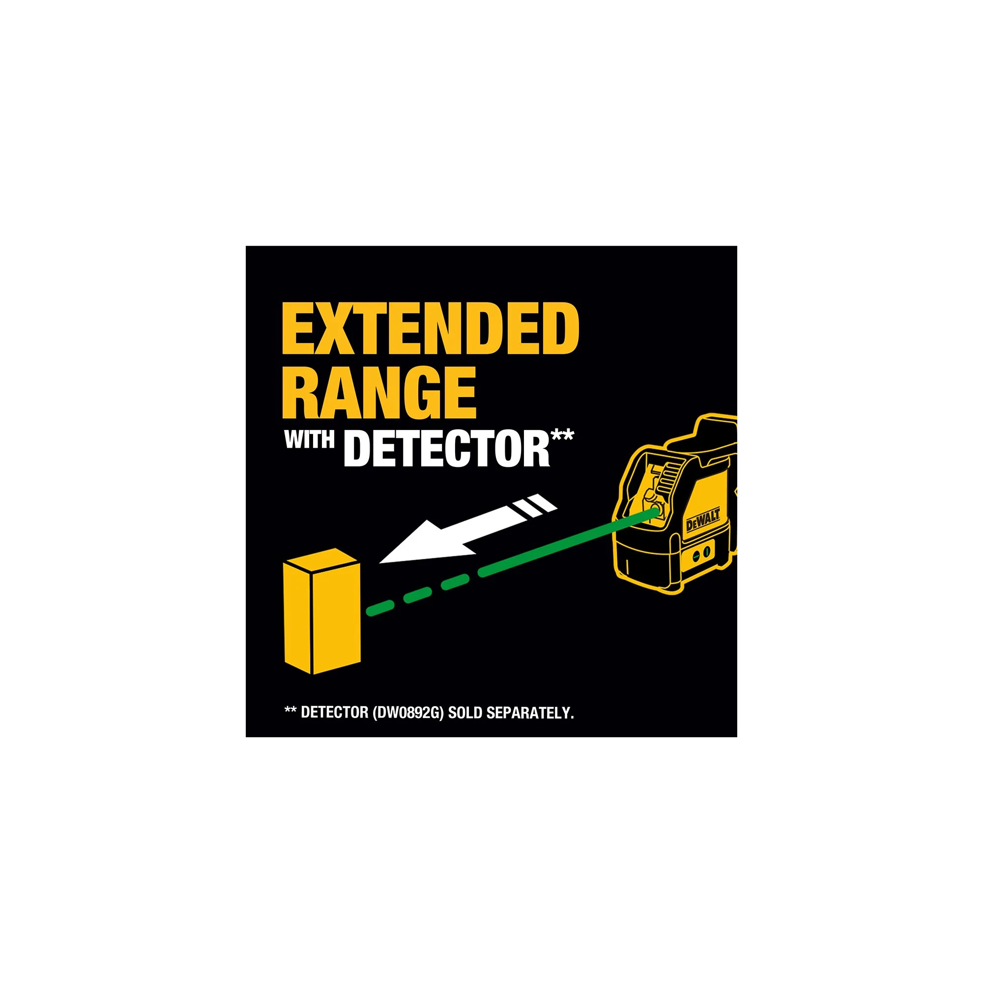 DeWalt Green Cross Line Laser Level - Image 7
