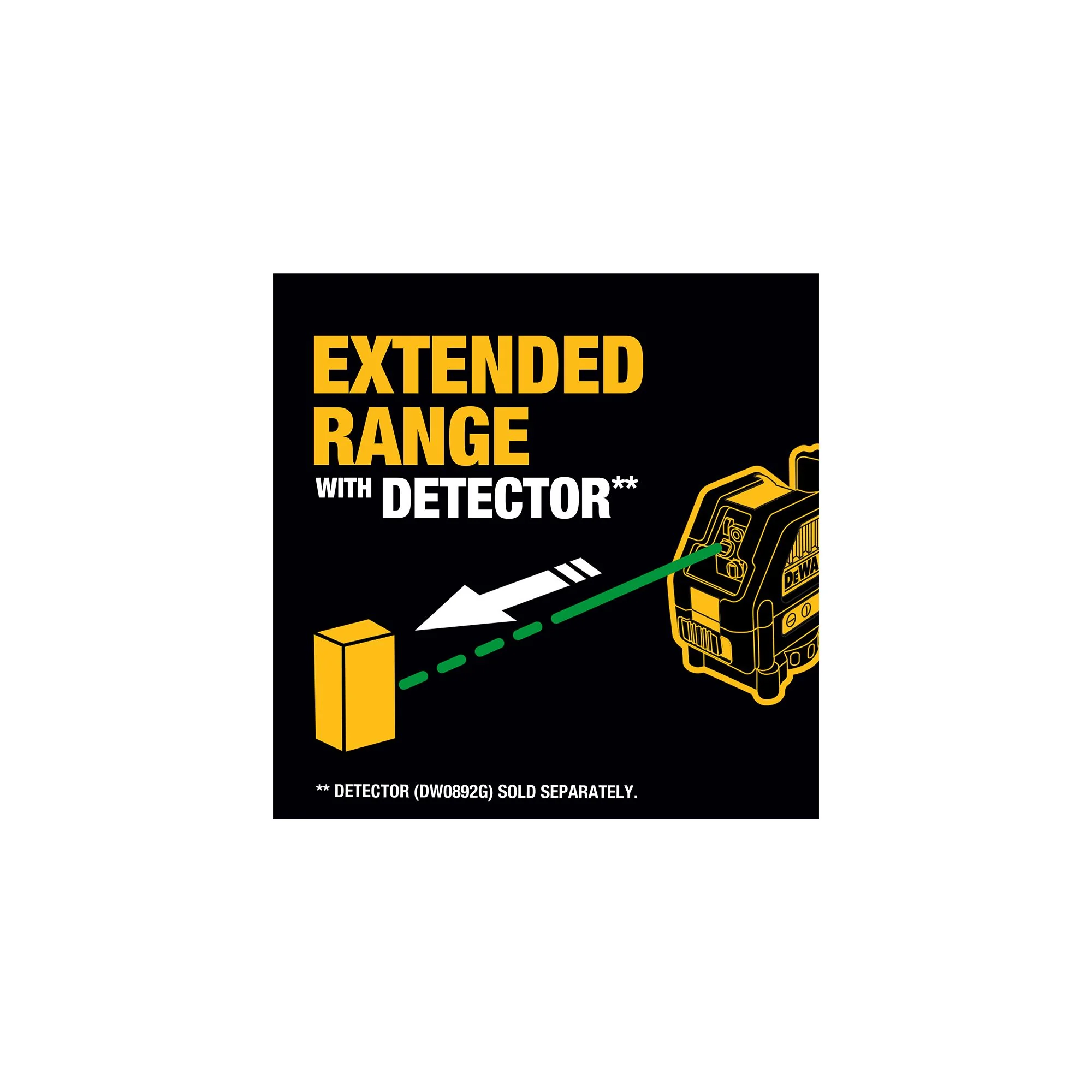 DeWalt 12V MAX Green Cross Line Laser Level - Image 12