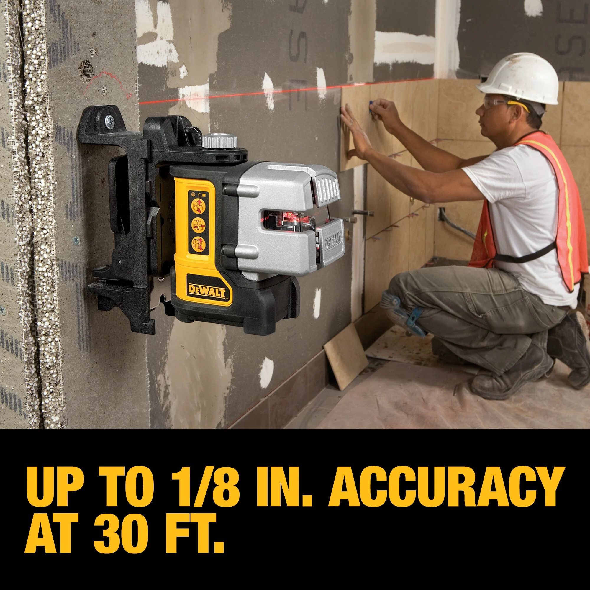 DeWalt Self-Leveling Red Beam 3 Line Laser - Image 10