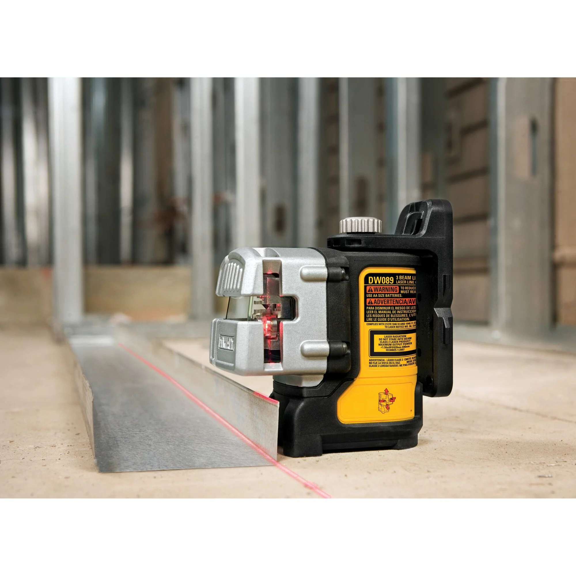 DeWalt Self-Leveling Red Beam 3 Line Laser - Image 2