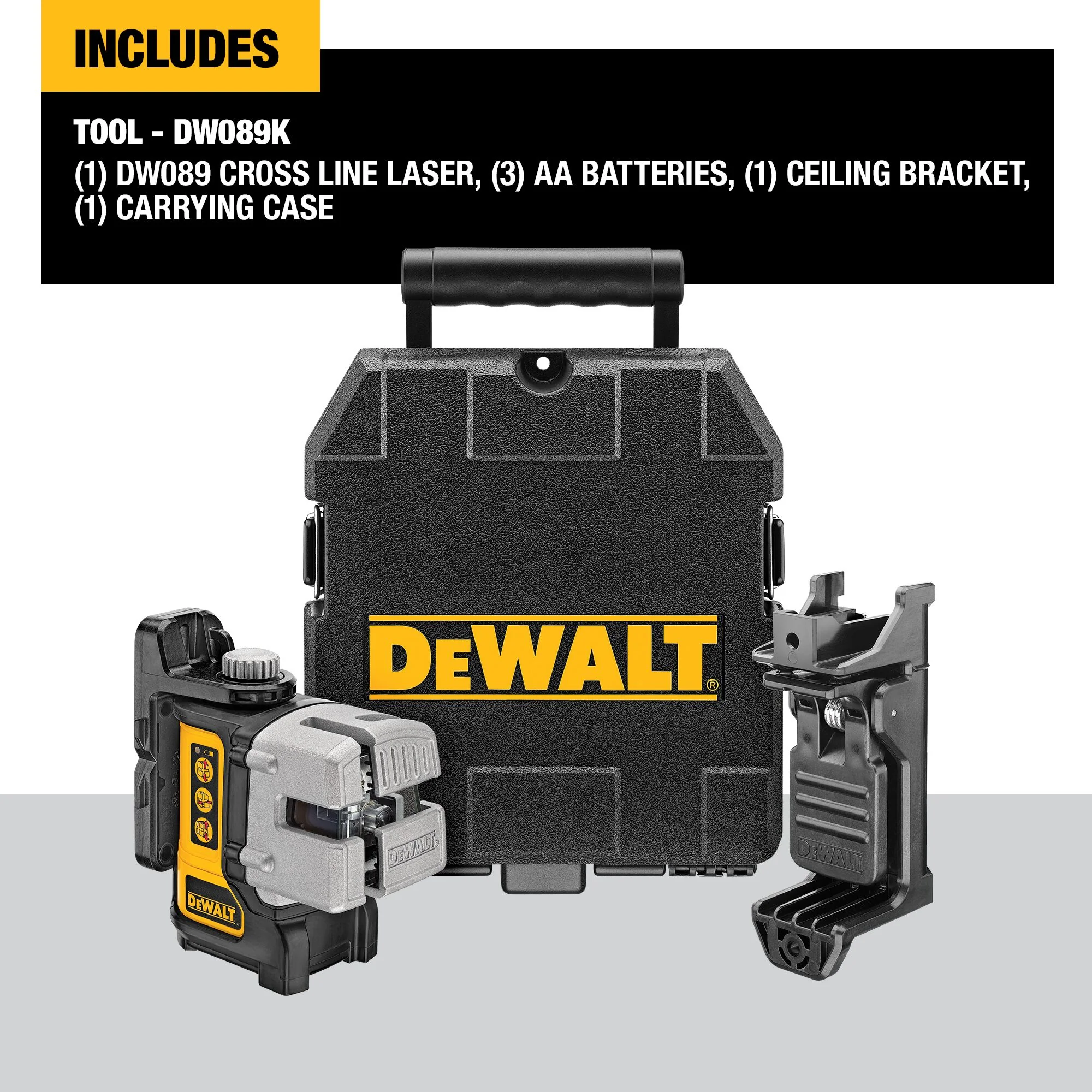 DeWalt Self-Leveling Red Beam 3 Line Laser - Image 5