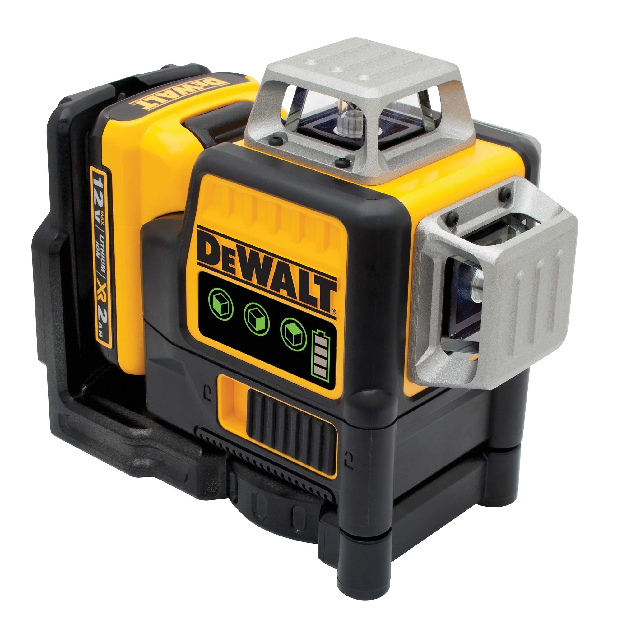 DeWalt 12V MAX 360° Green Beam 3 Line Laser Level - Image 2