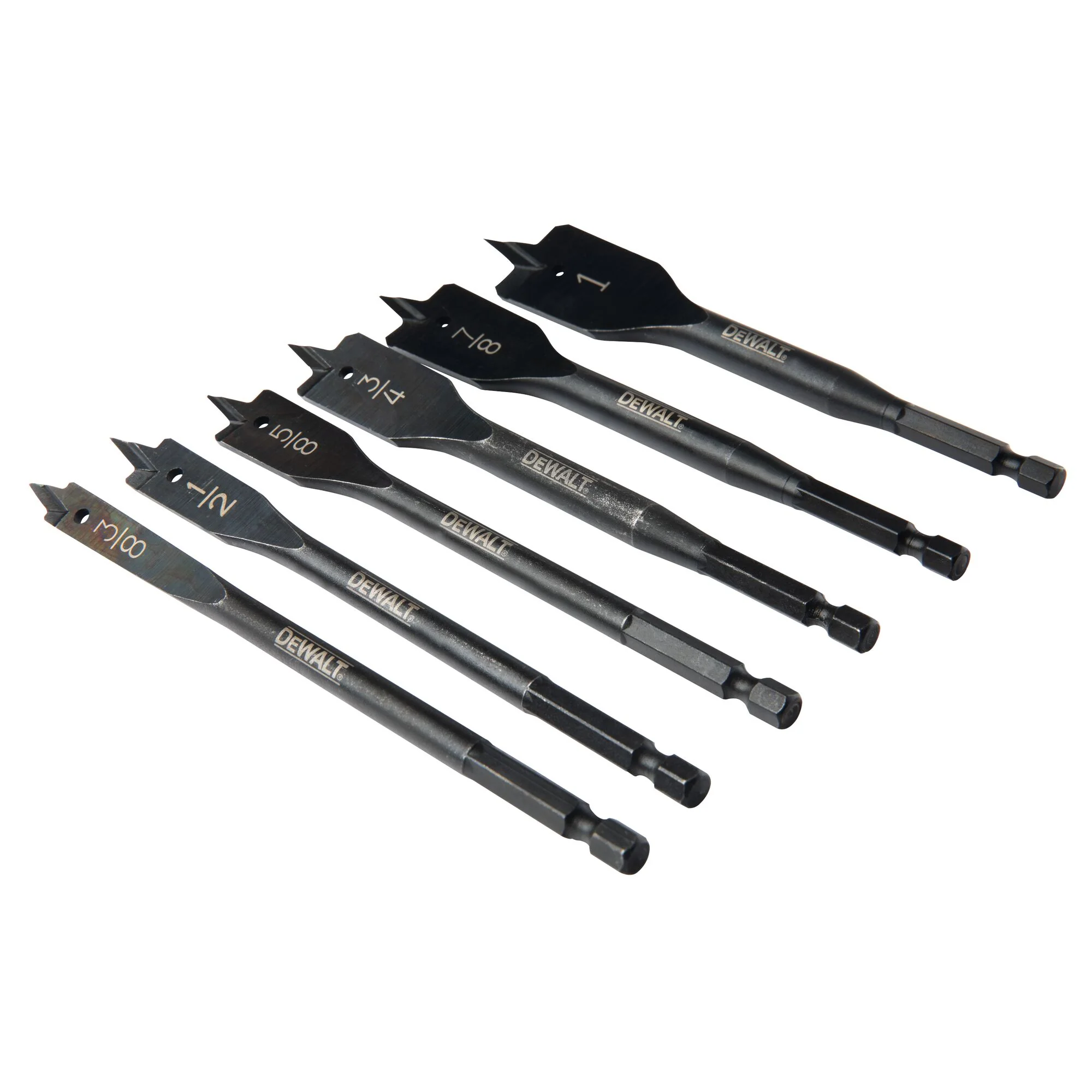 DeWalt 6 pc. Heavy Duty Spade Bit Set - Image 4
