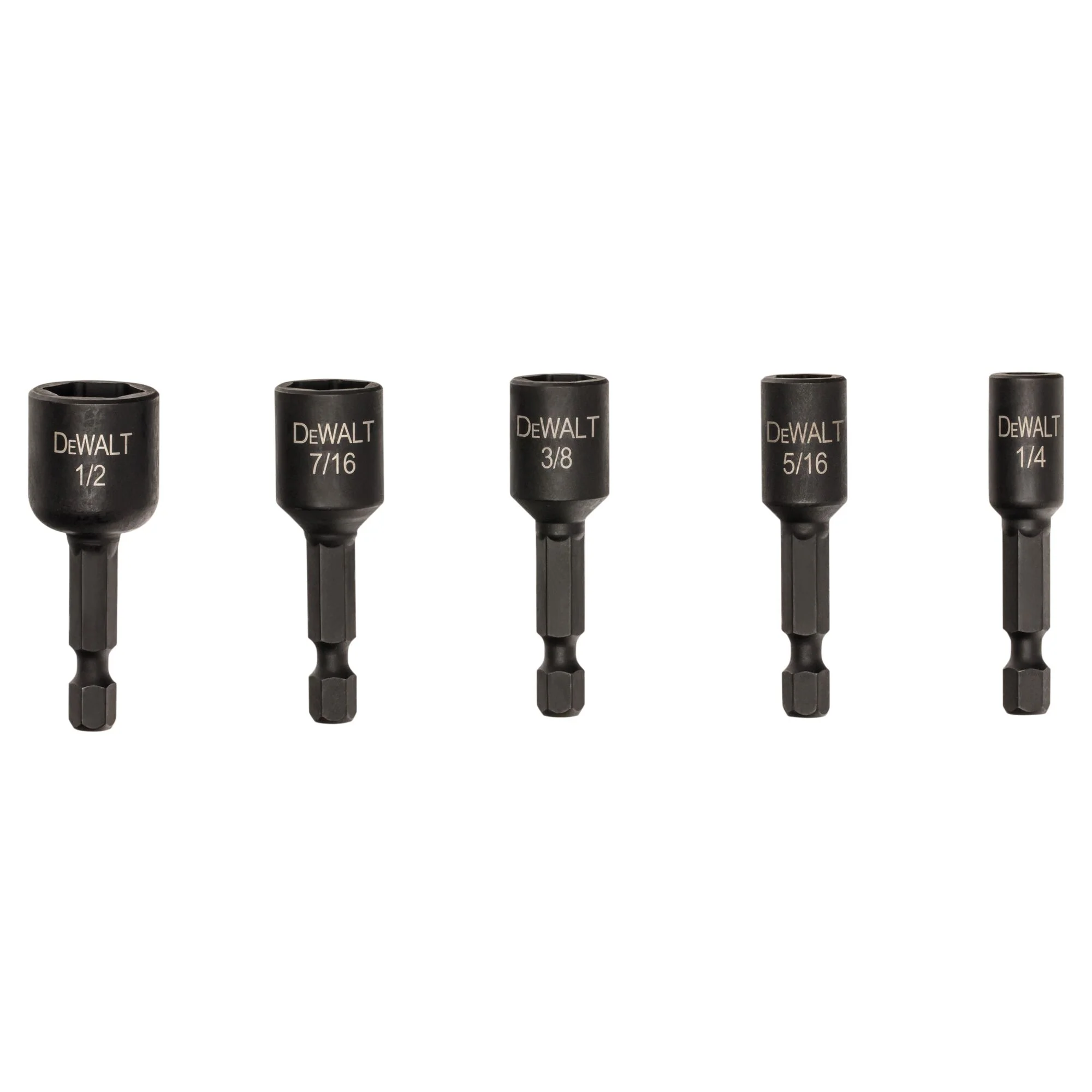 DeWalt 5 pc. IMPACT READY® Magnetic Nut Driver Set - Image 3