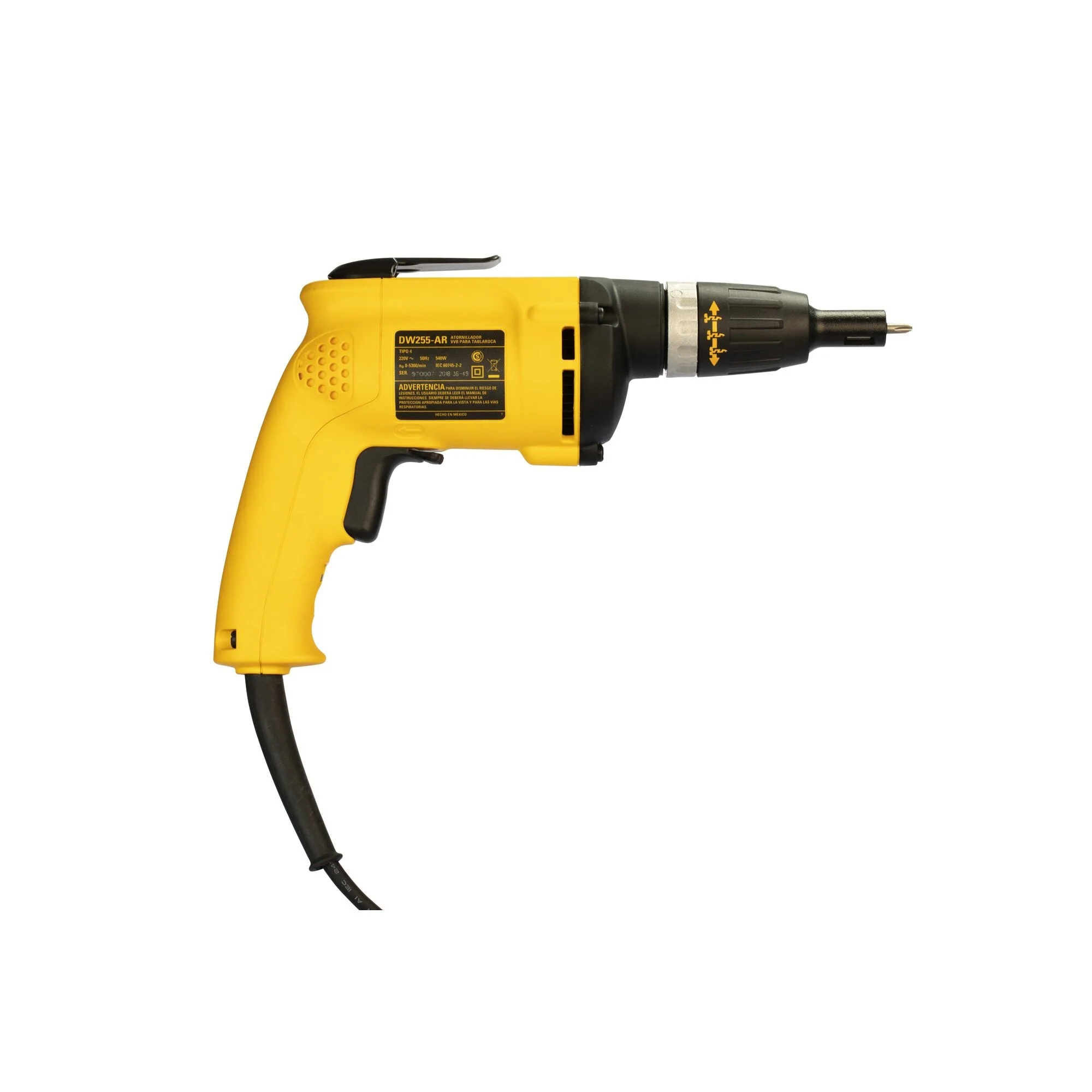 DeWalt VSR 5,300 RPM Drywall Screw Gun - Image 4