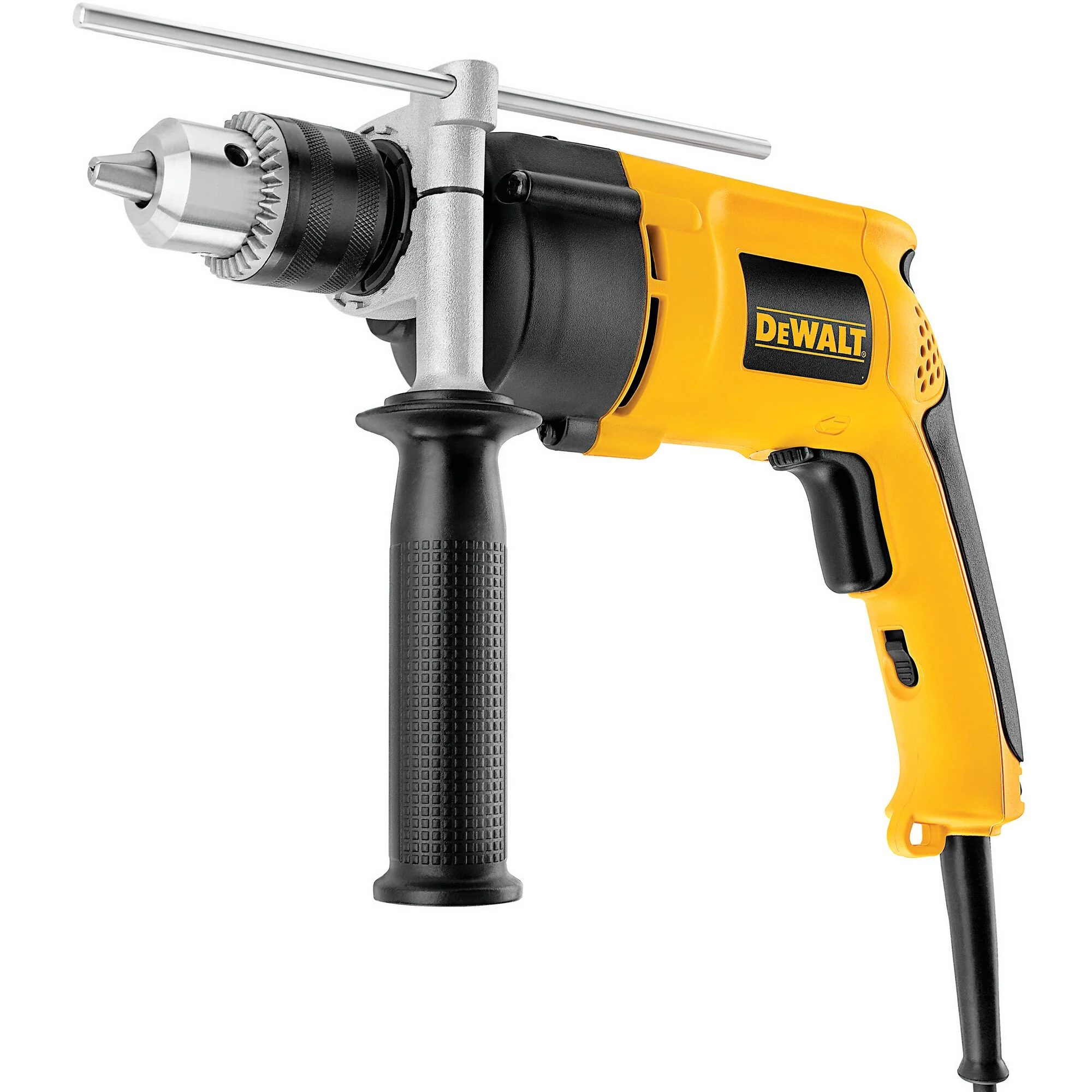 DeWalt VSR 1/2" Single Speed 8.5A Hammer Drill - Image 2