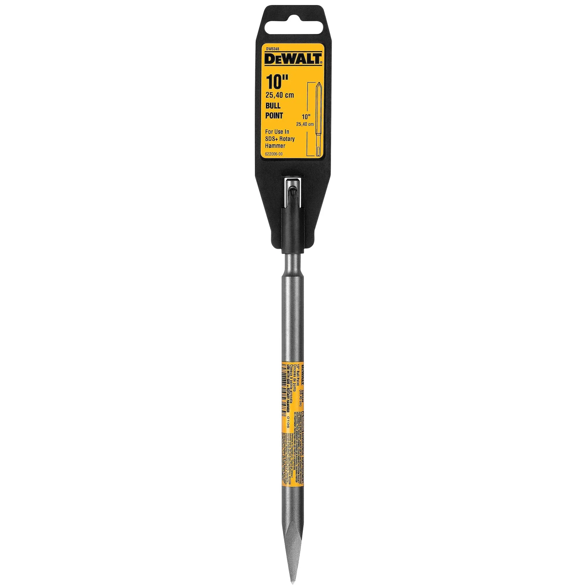 DeWalt SDS Plus Bull Point Bit - 10" - Image 2