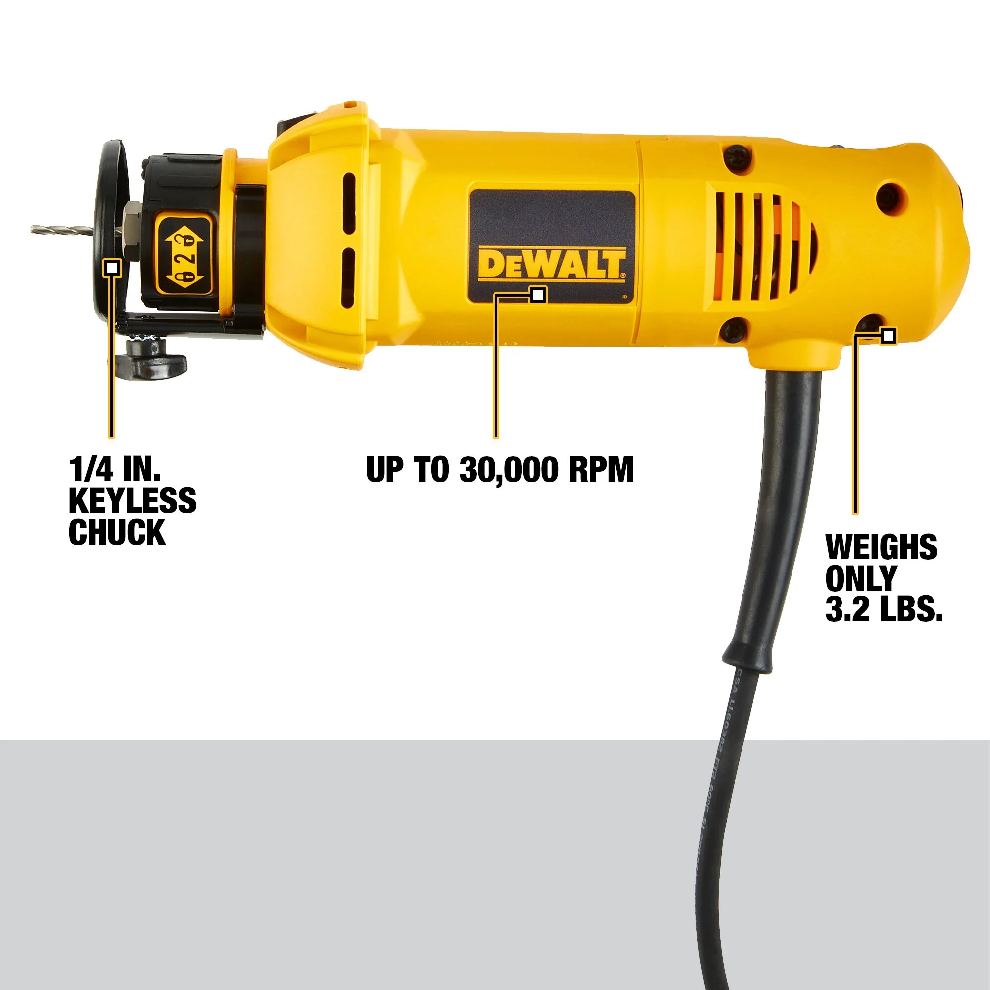 DeWalt 5A Drywall Cut-Out Tool - Image 11