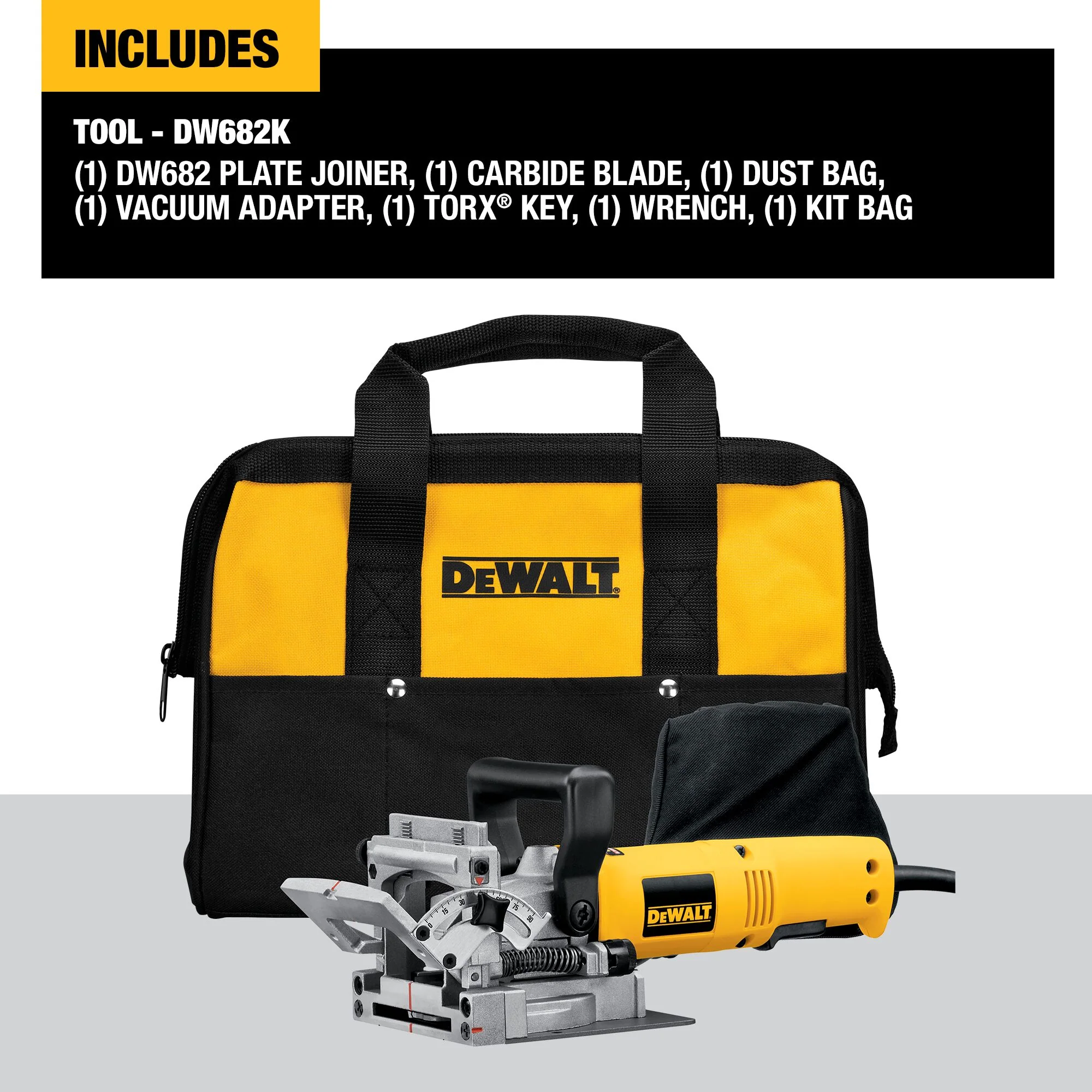 DeWalt 6.5A Corded Heavy Duty Plate Joiner Kit - Image 14