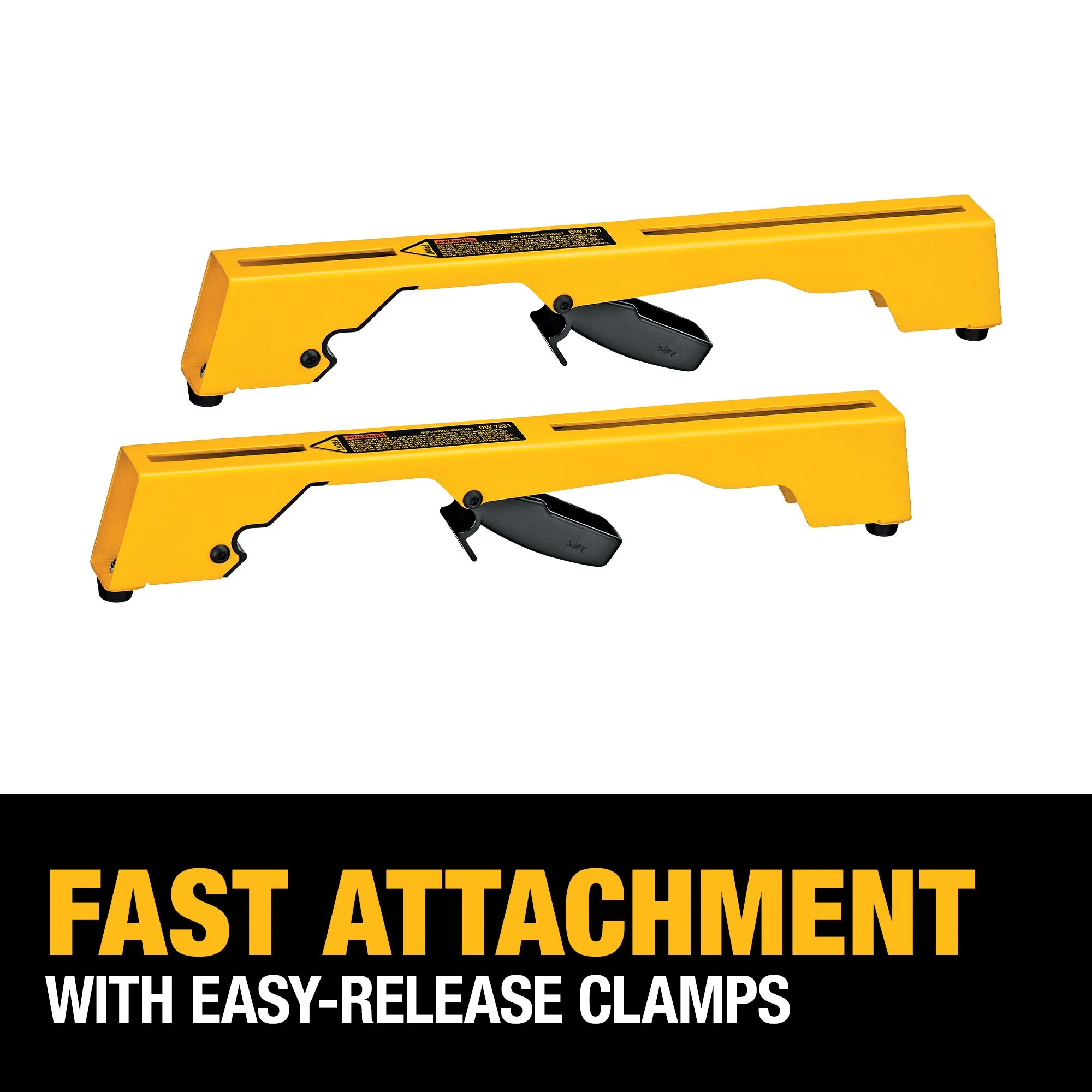 DeWalt Mitre Saw Stand Tool Mounting Brackets - Image 6