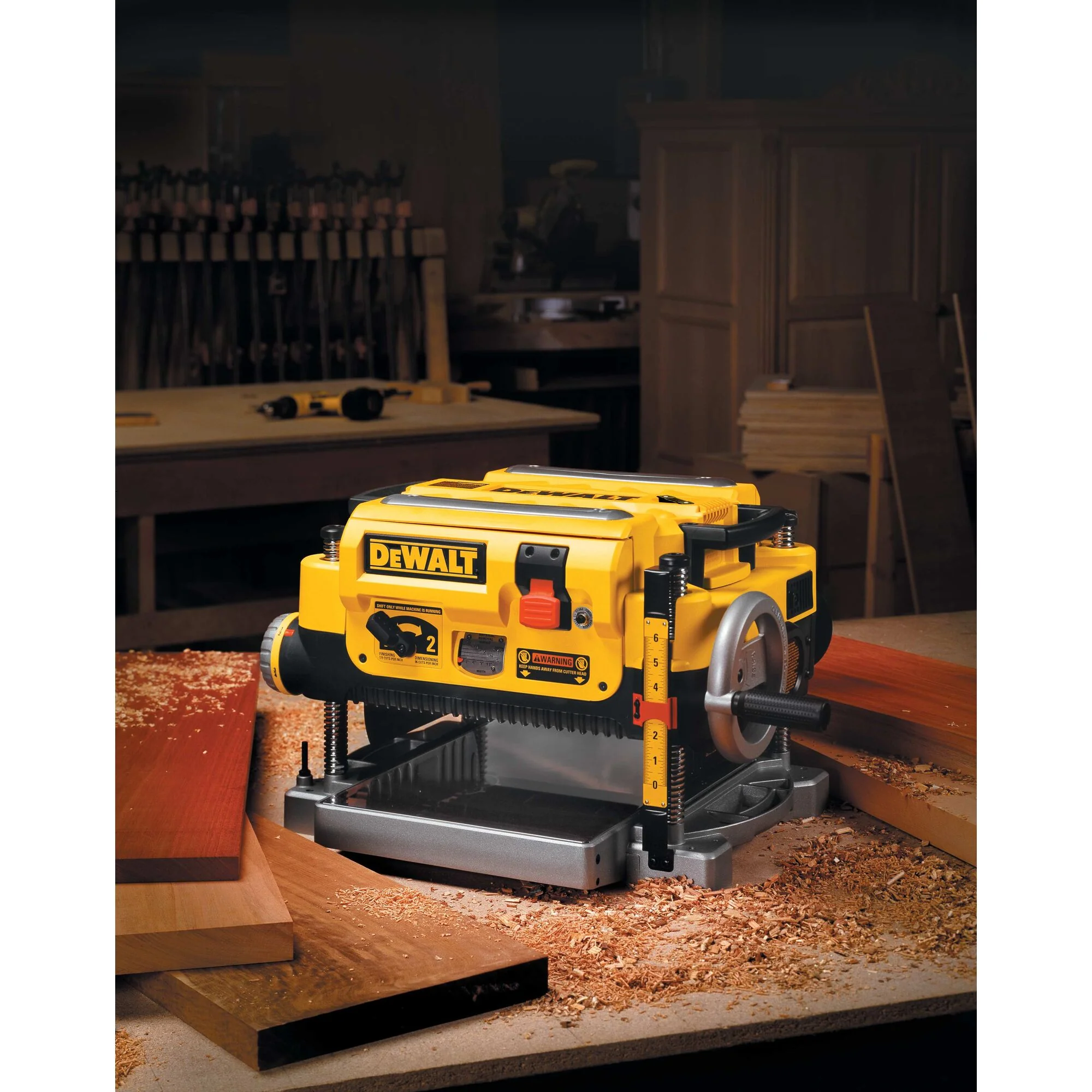 DeWalt 13" Three Knife 2-Speed Thickness Planer - Image 18