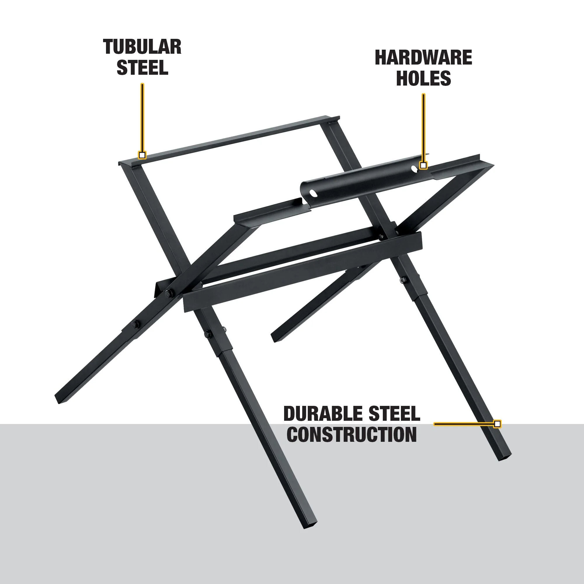 DeWalt 10" Jobsite Table Saw Stand - Image 2