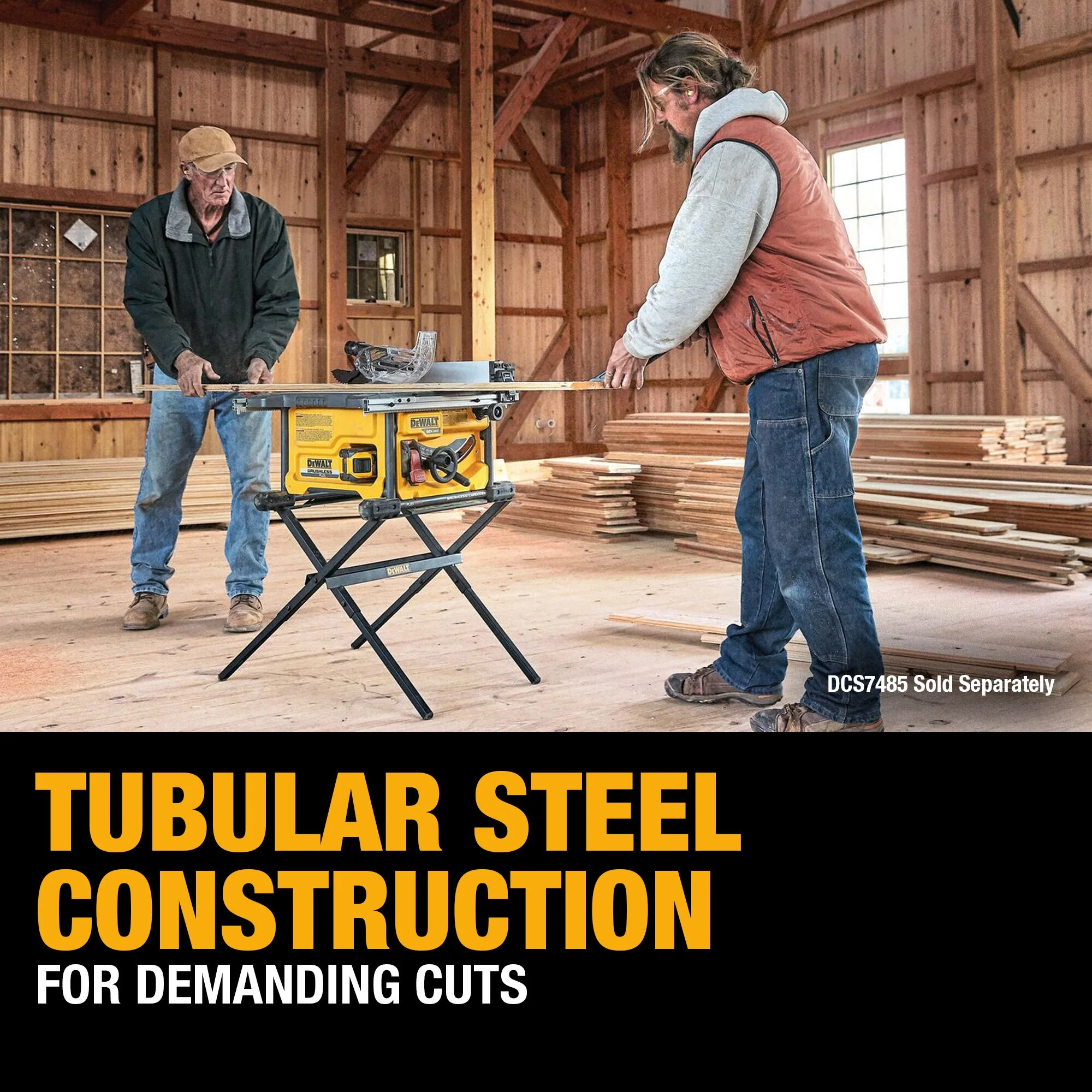DeWalt 10" Jobsite Table Saw Stand - Image 3
