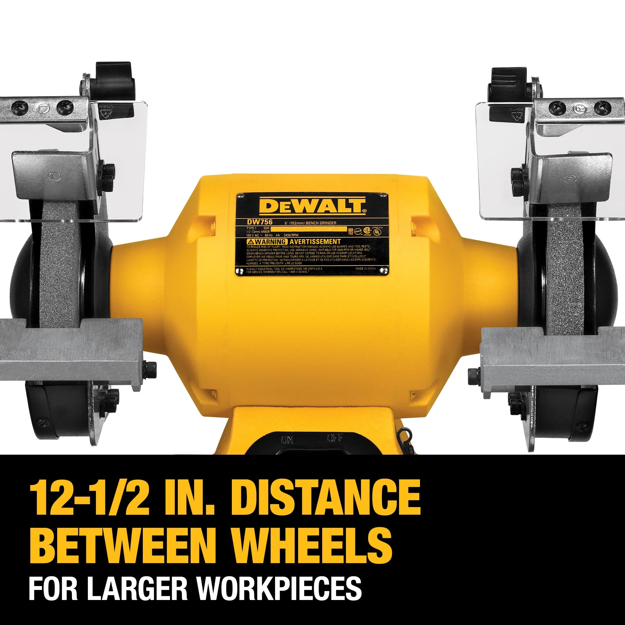 DeWalt 6" (150mm) Bench Grinder - Image 9