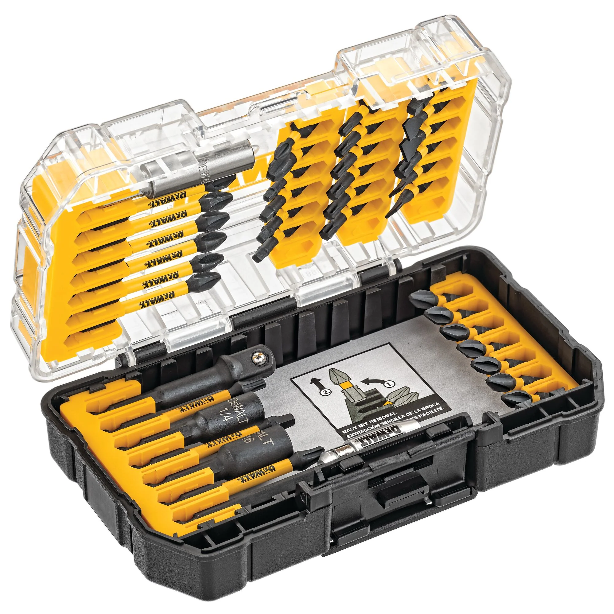 DeWalt 40 pc. FlexTorq® IMPACT READY® Bit Set w/ ToughCase®+ System - Image 2