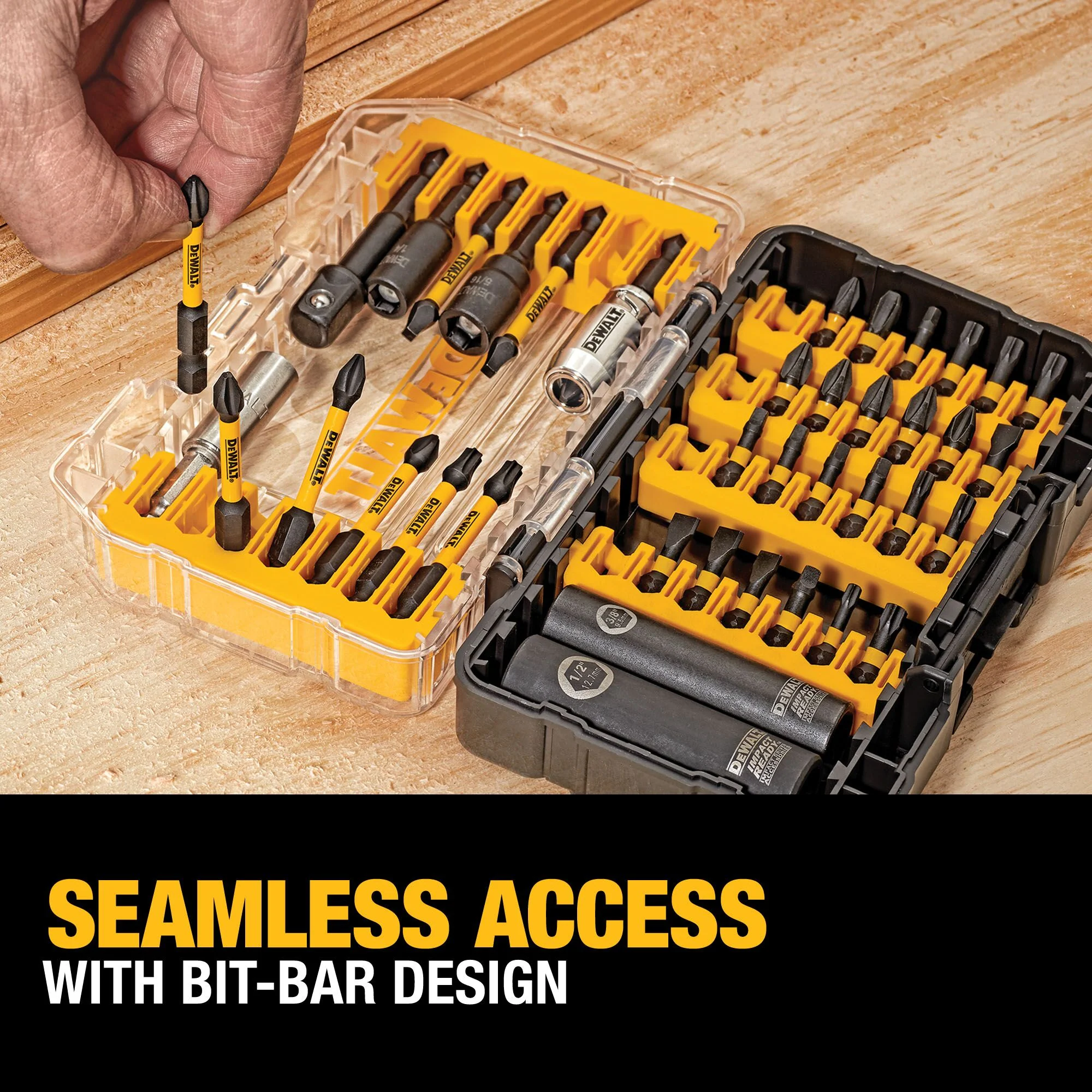 DeWalt 40 pc. FlexTorq® IMPACT READY® Bit Set w/ ToughCase®+ System - Image 9