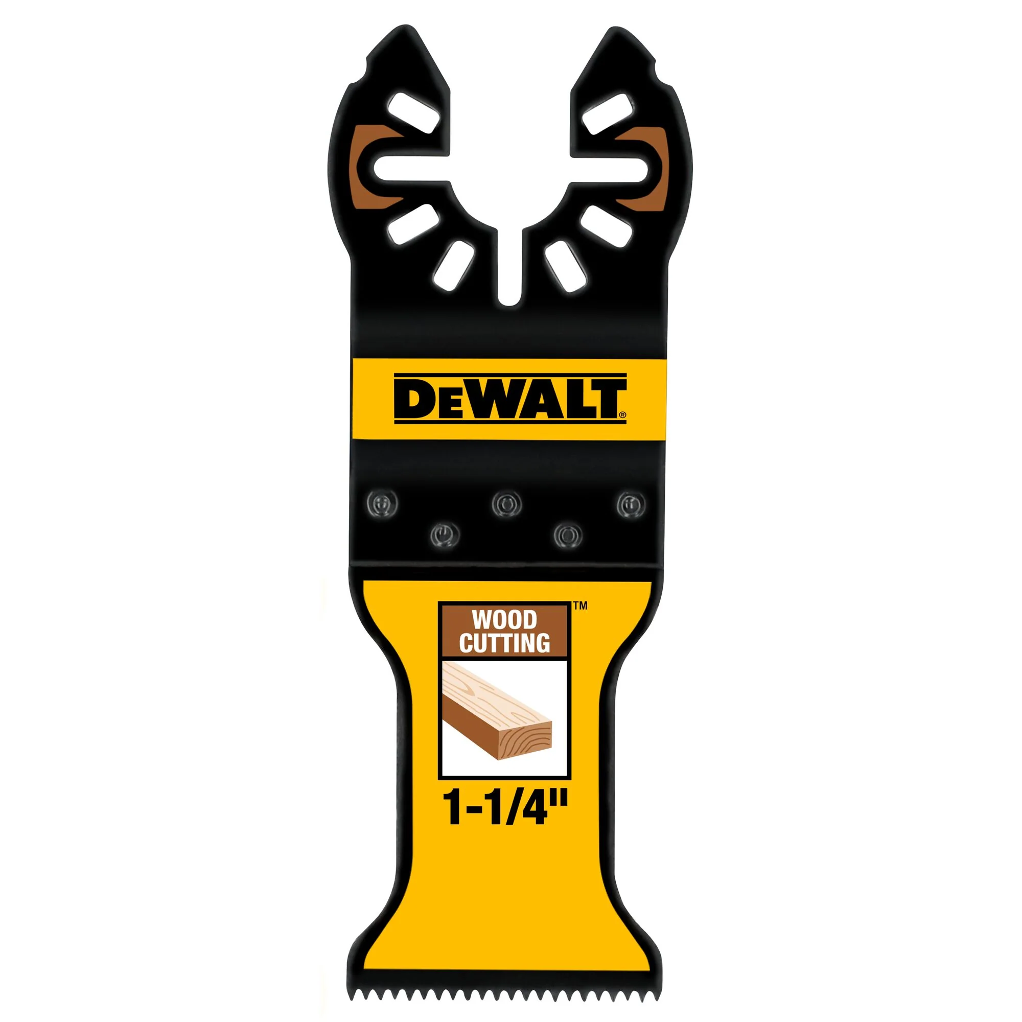 DeWalt 1-1/4" Fast Wood Cutting Oscillating Blade - Image 2